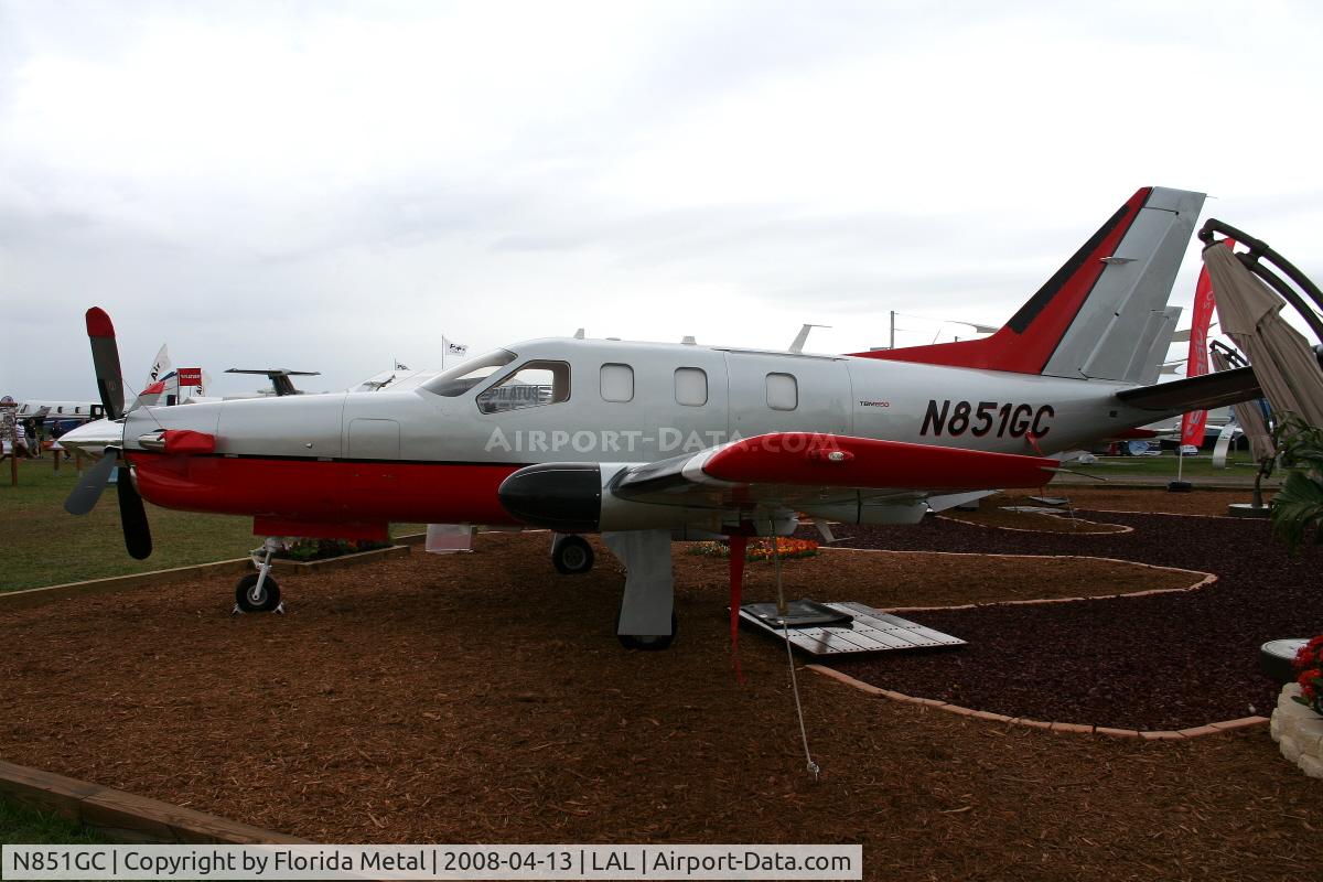 N851GC, 2008 Socata TBM-700 C/N 442, TBM-700