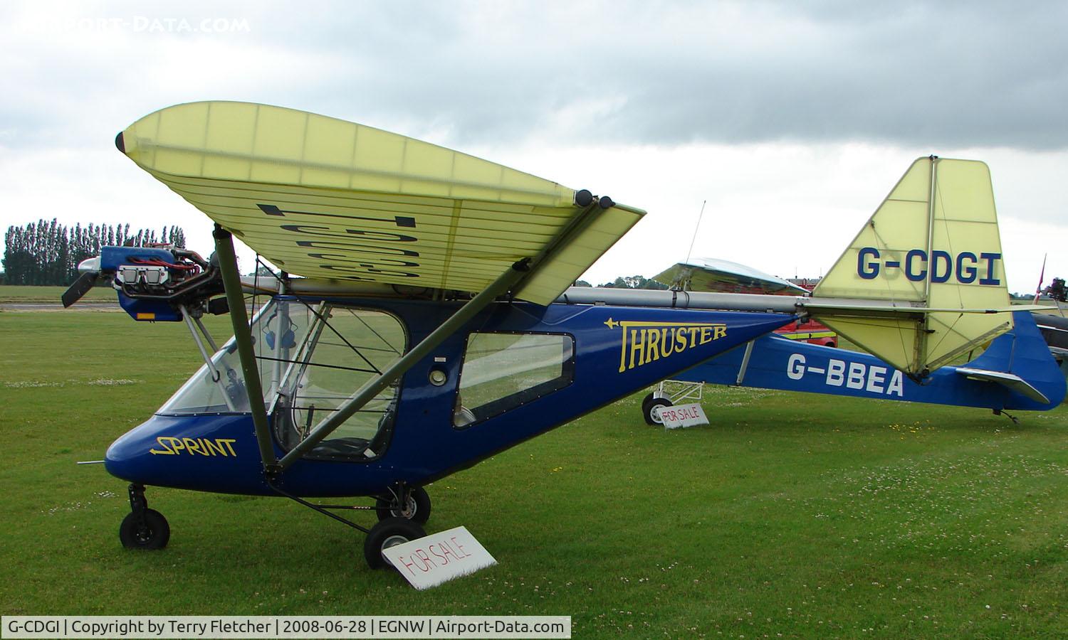 G-CDGI, 2004 Thruster T600N 450 C/N 1041-T600N-108, Thruster 600N at Wickenby Wings and Wheels 2008