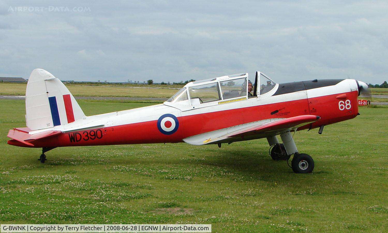 G-BWNK, 1951 De Havilland DHC-1 Chipmunk T.10 C/N C1/0317, 1951 DHC1 Chipmunk at Wickenby Wings and Wheels 2008