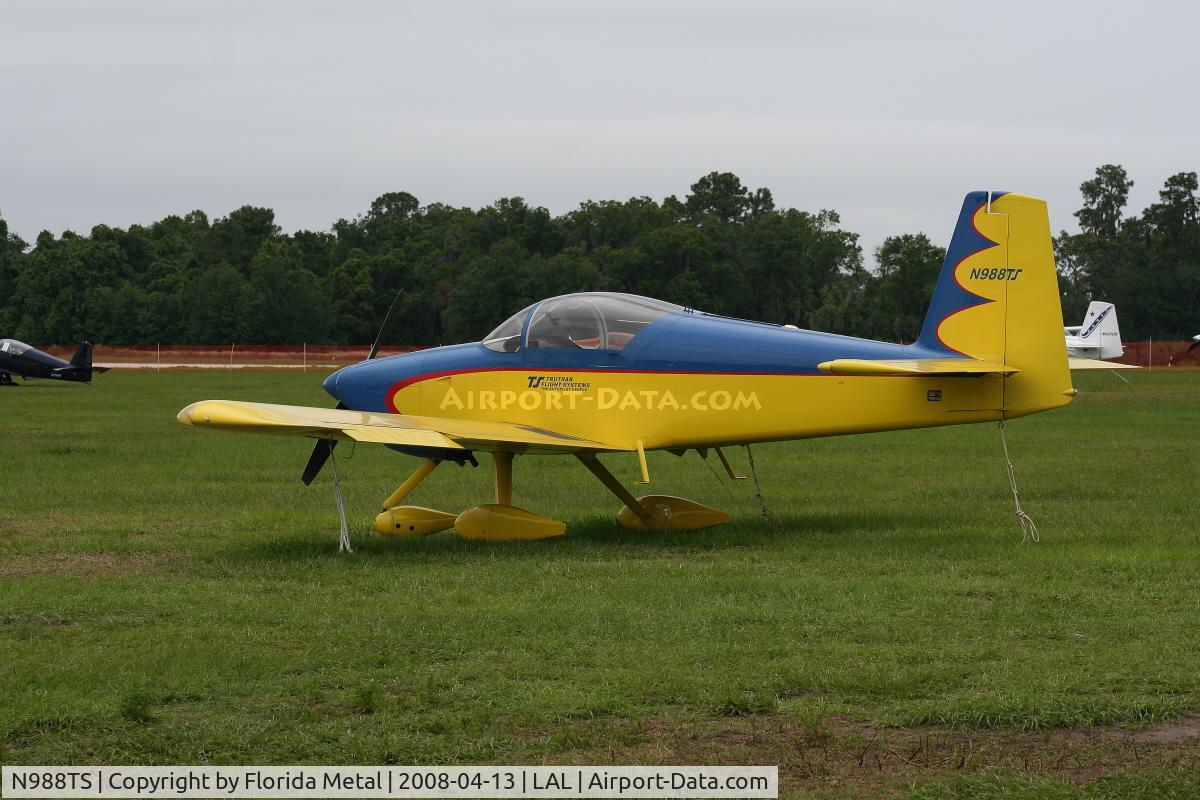 N988TS, 2001 Vans RV-9A C/N 90251, Vans RV-9