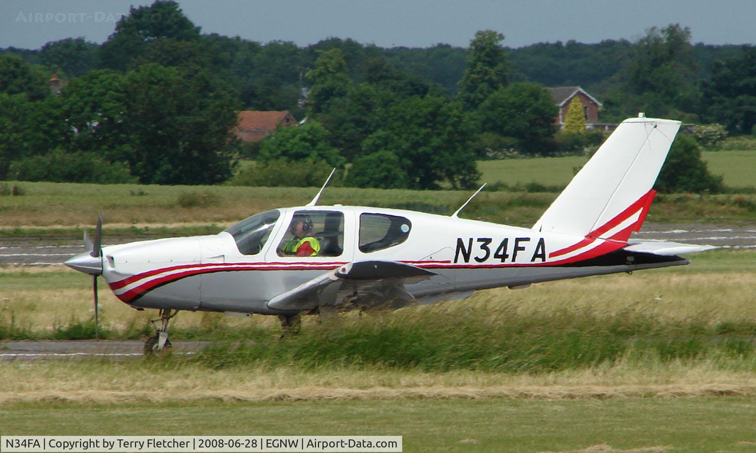 N34FA, 1988 Socata TB-20 Trinidad C/N 866, Socata TB-20 at Wickenby Wings and Wheels 2008
