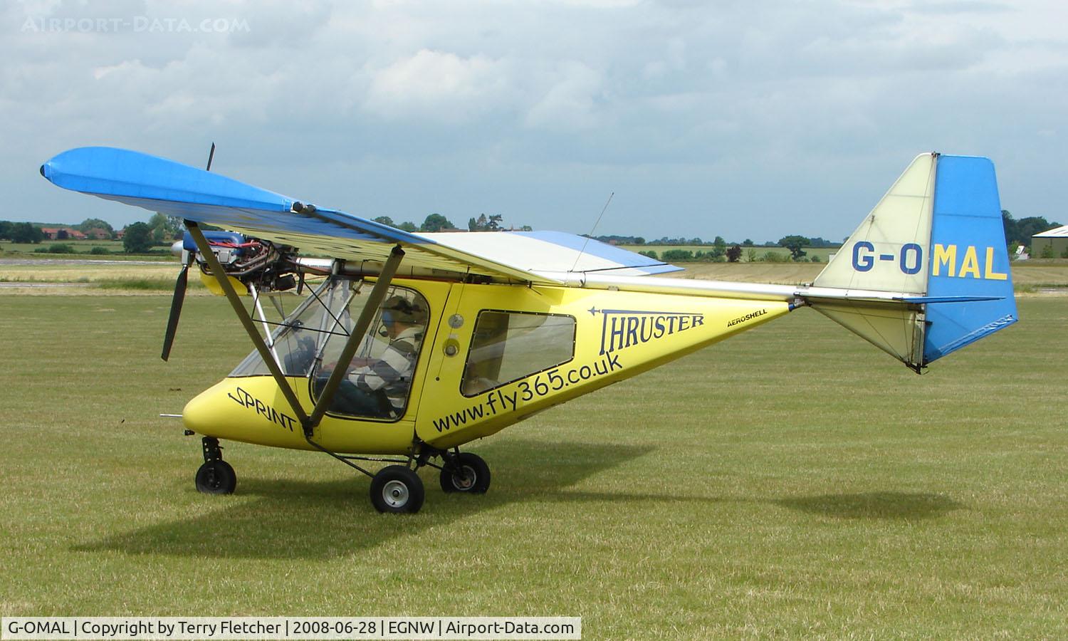 G-OMAL, 2001 Thruster T600N 450 C/N 0061-T600N-050, Thruster 600N at Wickenby Wings and Wheels 2008