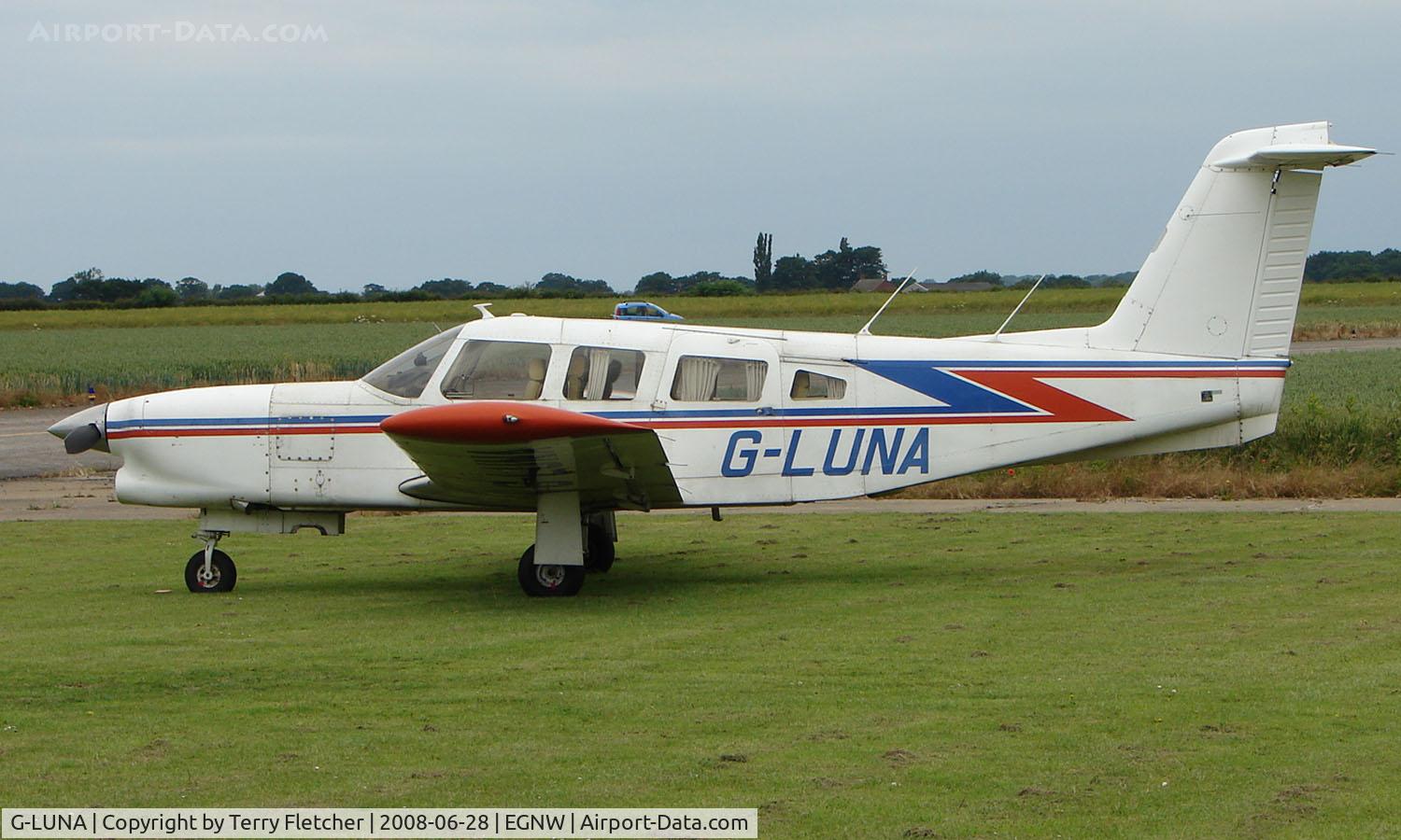 G-LUNA, 1979 Piper PA-32RT-300T Turbo Lance II C/N 32R-7987108, Piper Pa-32RT-300T at Sturgate