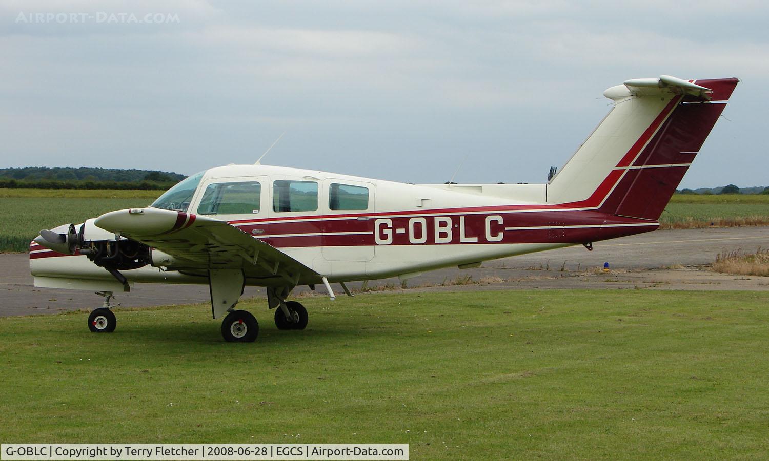 G-OBLC, 1979 Beech 76 Duchess C/N ME-249, Beech 76 at Sturgate