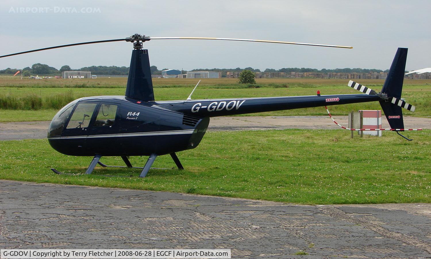 G-GDOV, 2005 Robinson R44 C/N 1503, Robinson R44 visiting Sandtoft
