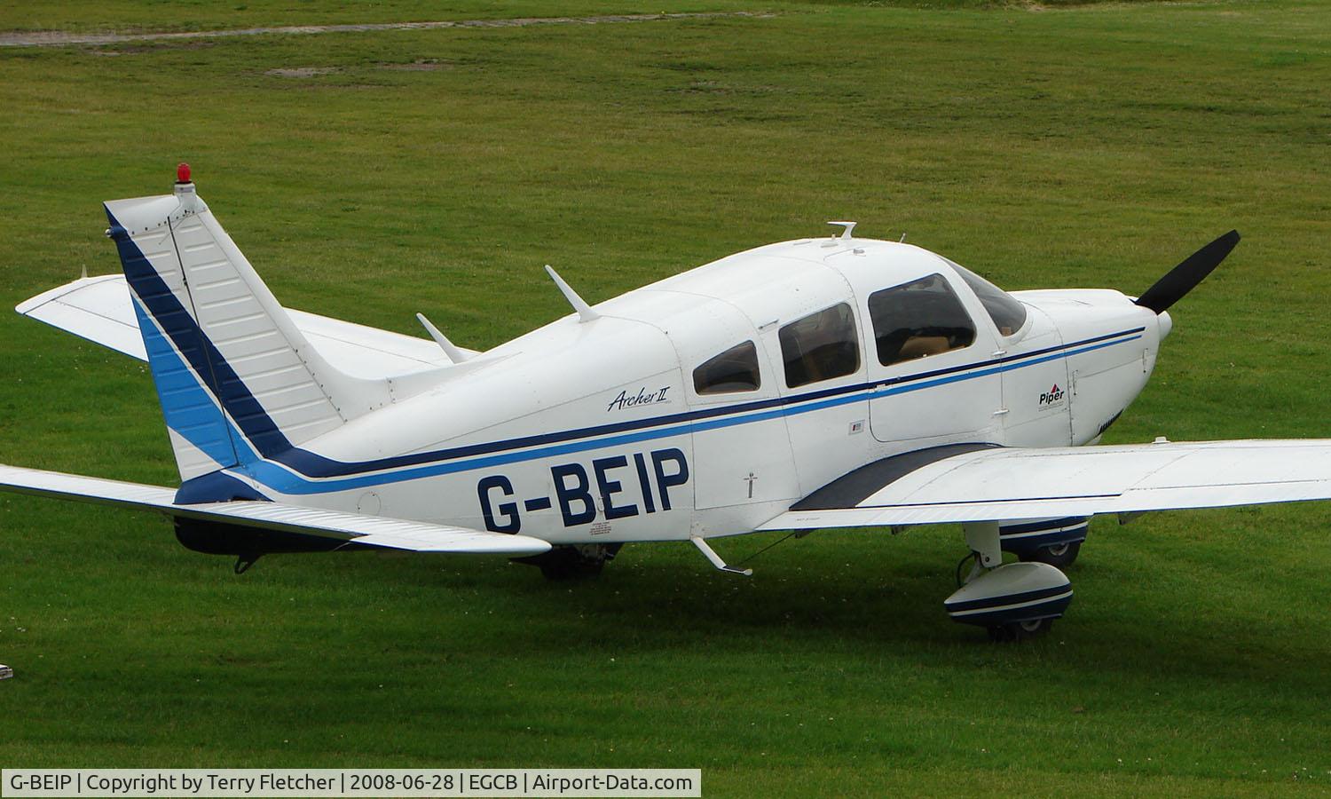 G-BEIP, 1976 Piper PA-28-181 Cherokee Archer II C/N 28-7790158, Piper Pa-28-181 at Barton