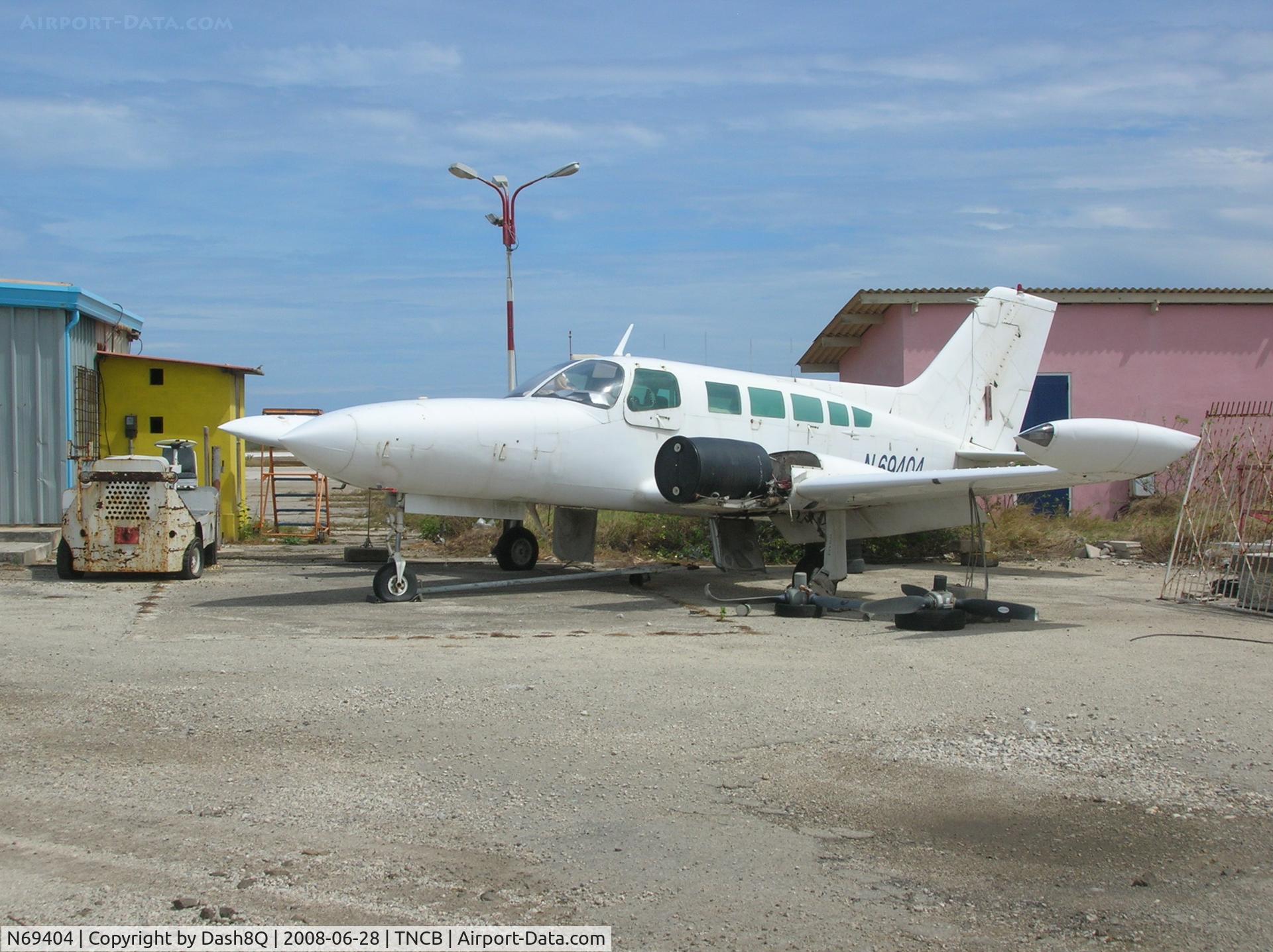 N69404, 1973 Cessna 402B C/N 402B0537, This aircraft had an emergency landing a few years back