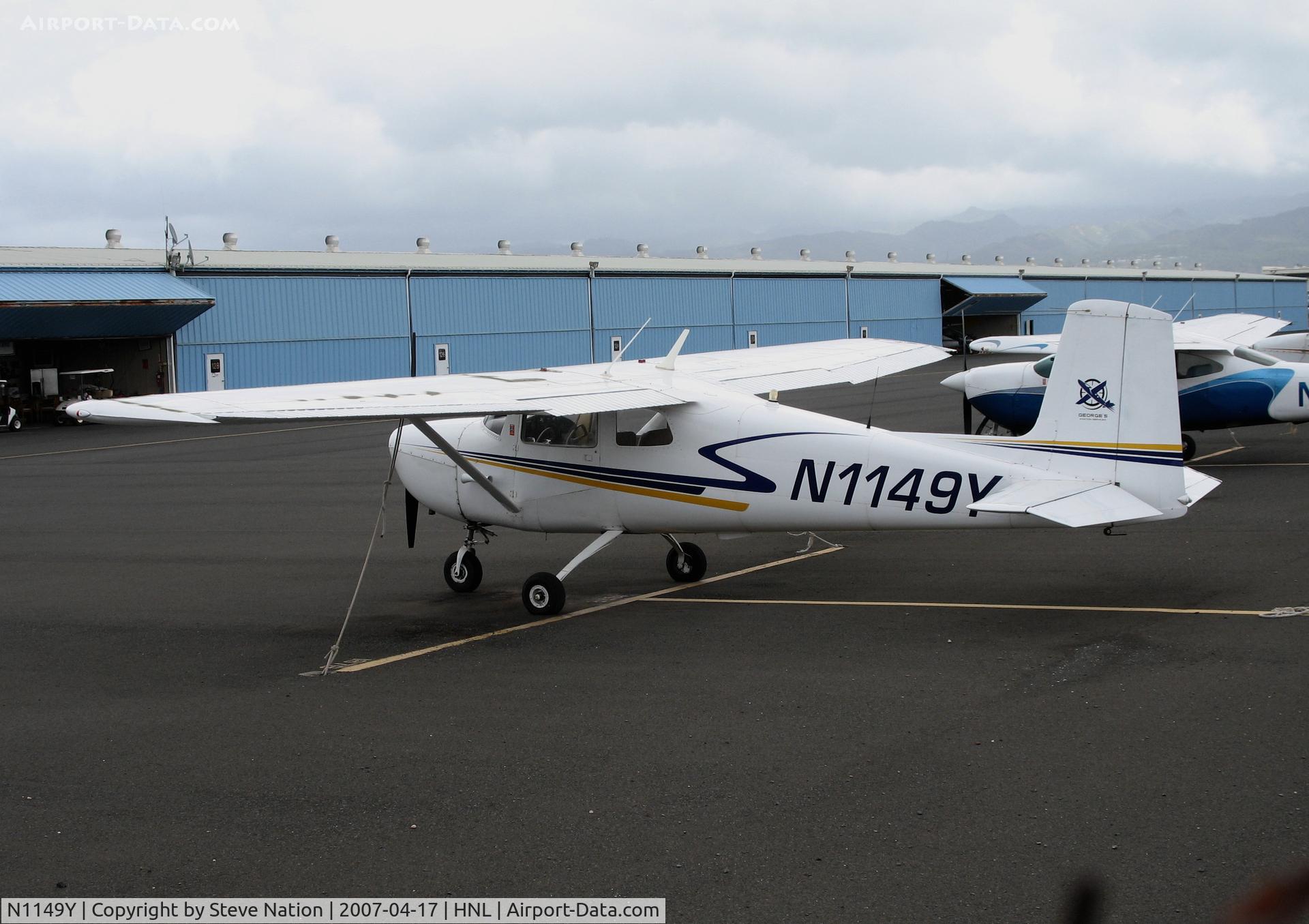 N1149Y, 1962 Cessna 150B C/N 15059549, George's (Air Service) 1962 Cessna 150B @ Honolulu, HI
