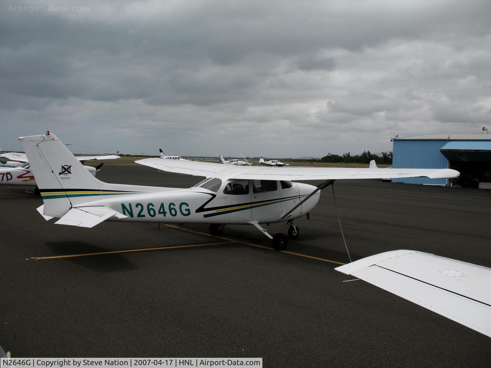 N2646G, 1977 Cessna 172N C/N 17268917, George's (Air Service) 1977 Cessna 172N @ Honolulu, HI
