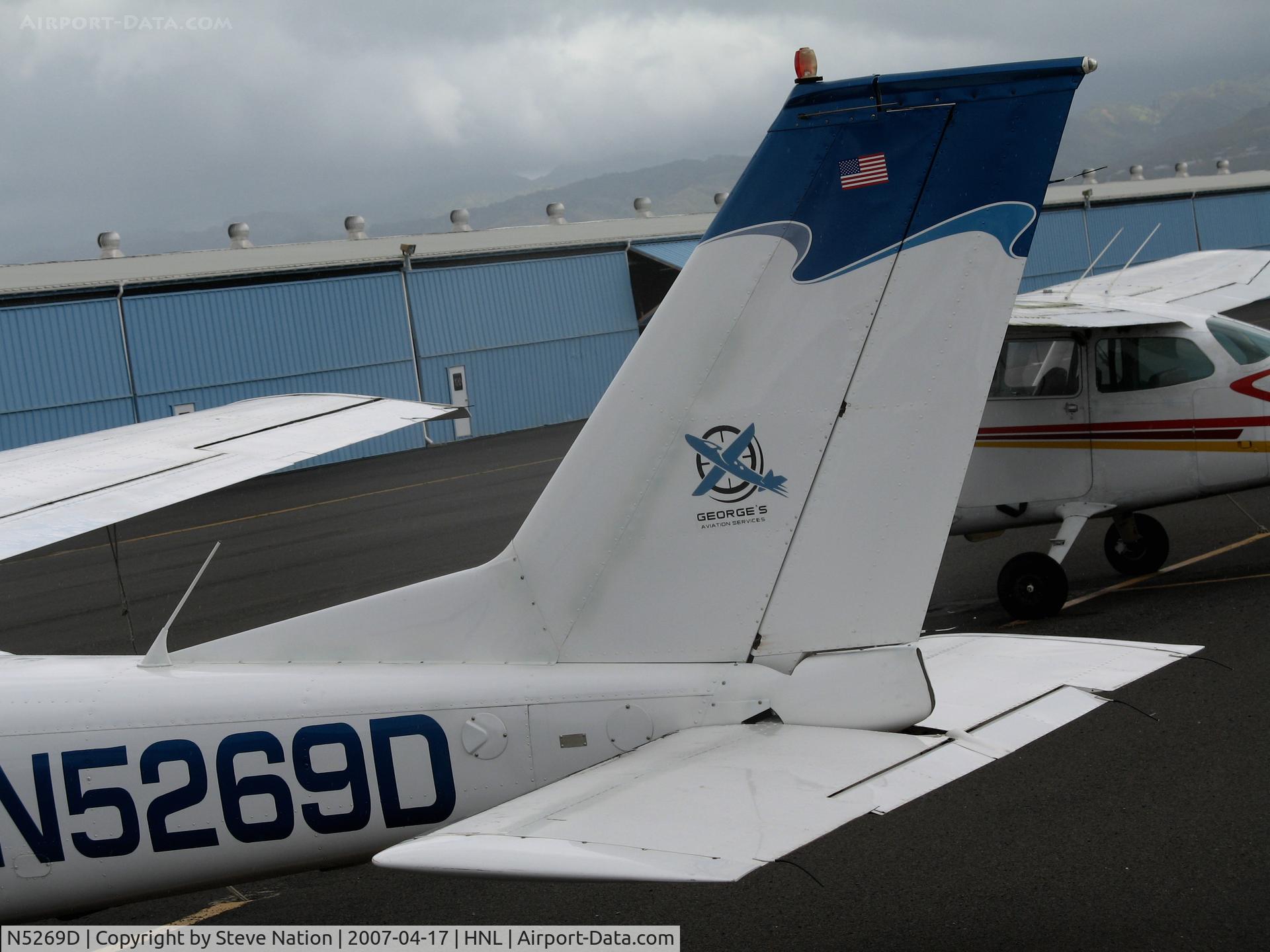 N5269D, 1977 Cessna 177RG Cardinal C/N 177RG1249, George's (Air Service) 1977 Cessna 177RG @ Honolulu, HI