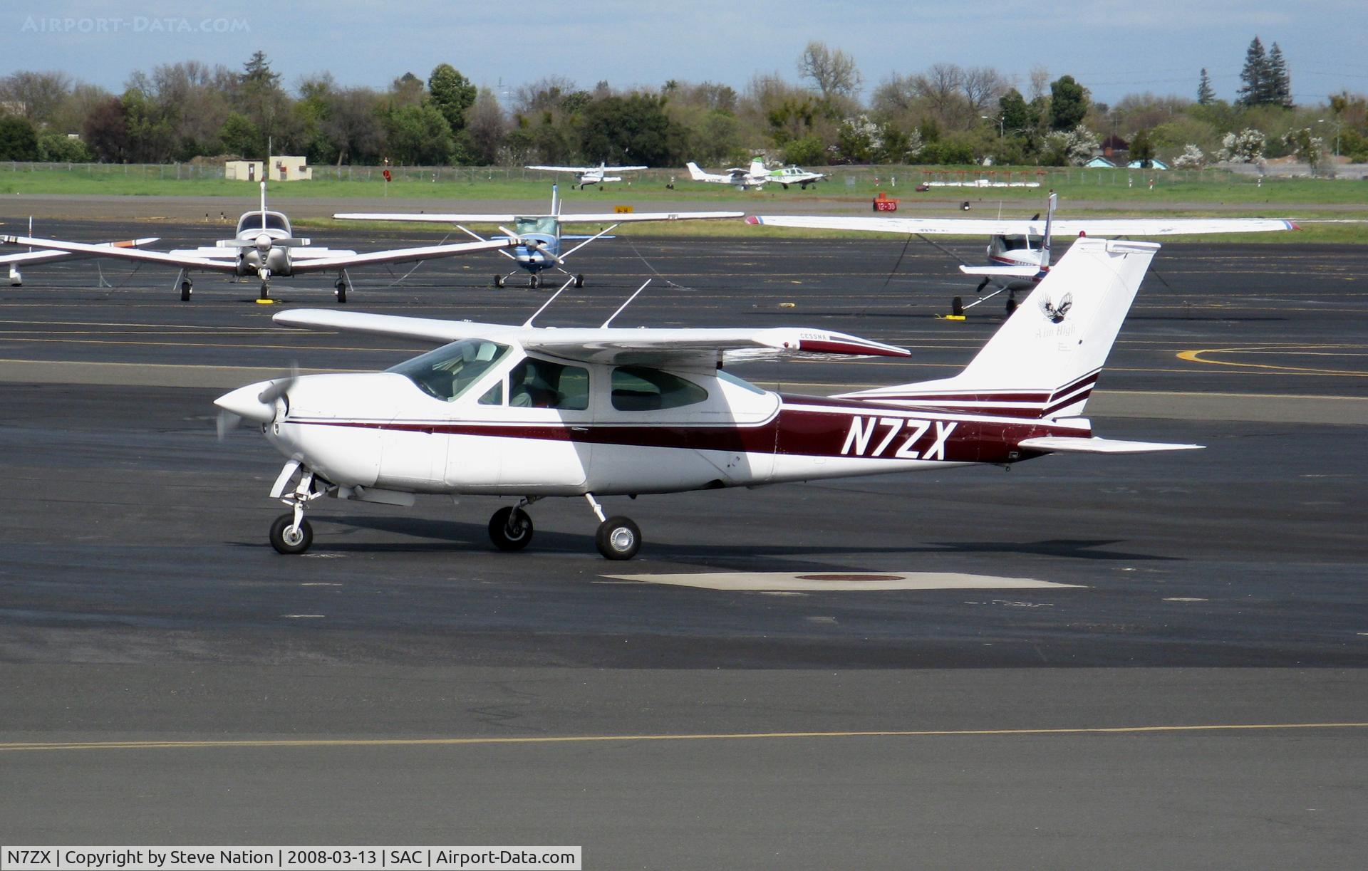 N7ZX, Cessna 177RG Cardinal C/N 177RG1119, 1977 Cessna 177RG @ Sacramento, CA
