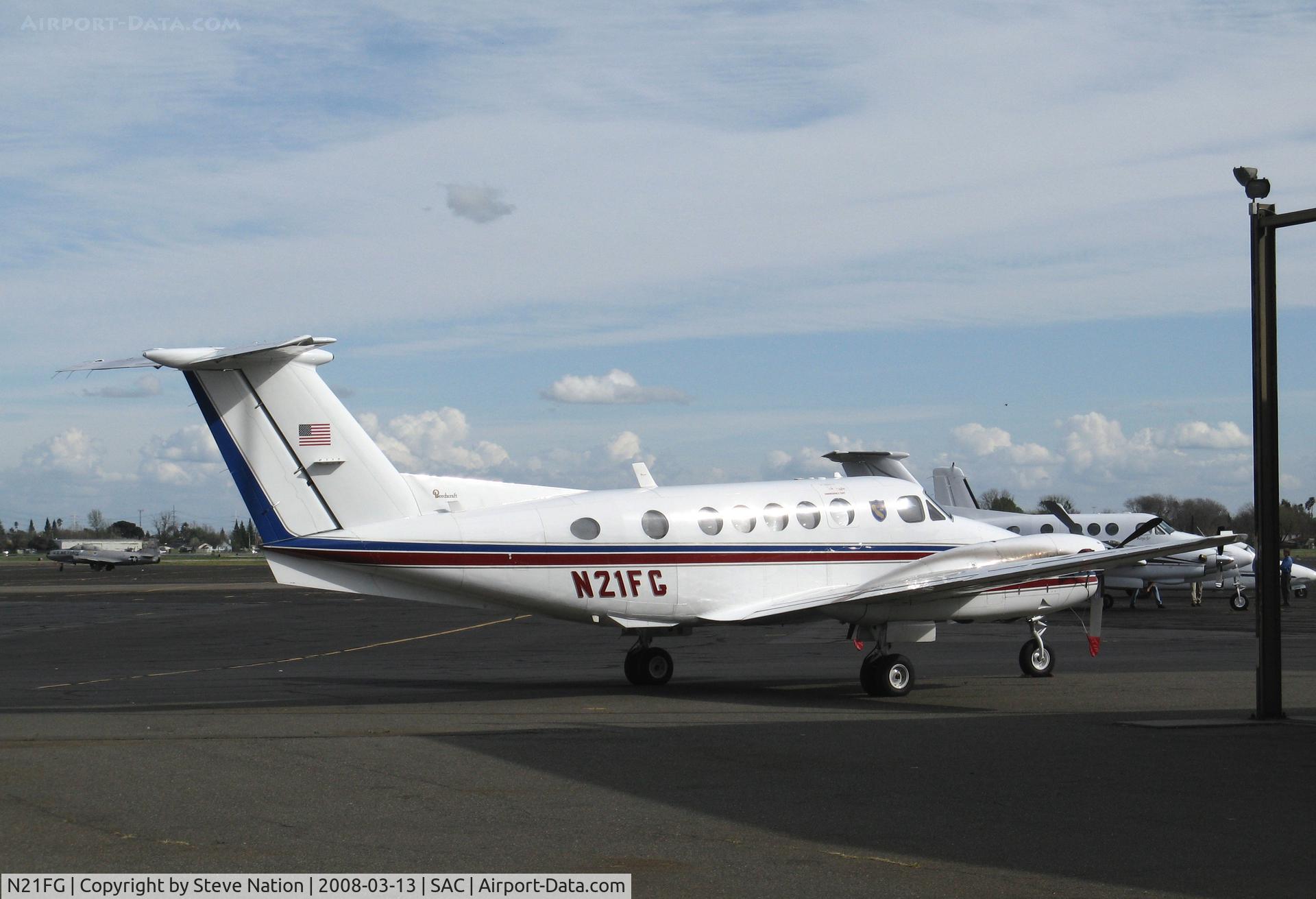 N21FG, 1981 Beech 200 King Air C/N BB-839, California Department of Fish & Game 1981 Beech 200 King Air @ Sacramento Exec, CA