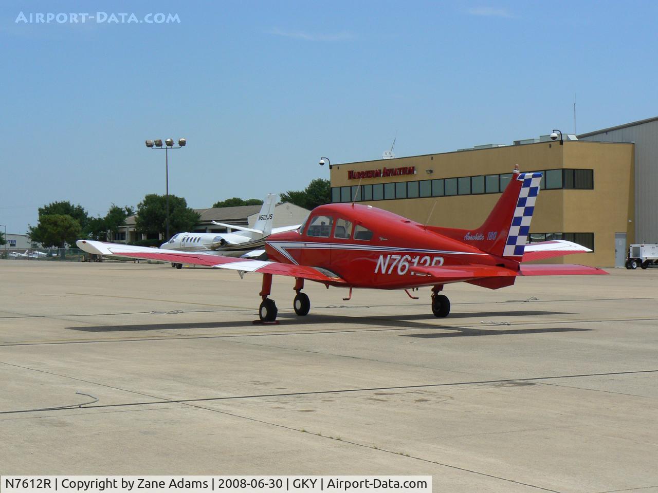 N7612R, 1969 Beech B23 Musketeer C/N M-1235, At Arlington Municipal