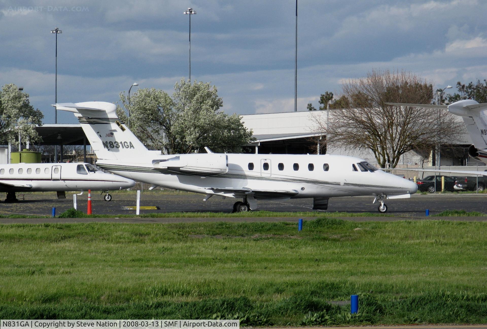 N831GA, 1990 Cessna 650 Citation C/N 650-0194, 1990 Cessna 650 @ Sacramento Intl, CA