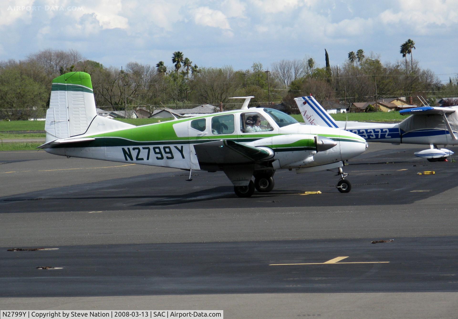 N2799Y, 1958 Beech 95 C/N TD-175, 1958 Beech 95 @ Sacramento Exec, CA
