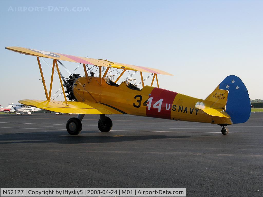N52127, 1942 Boeing E75 C/N 75-8493, N52127 Stearman E75