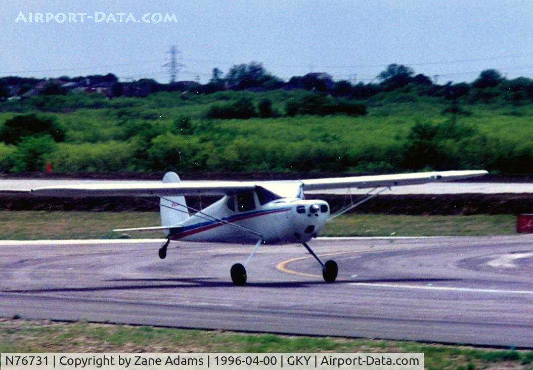 N76731, 1946 Cessna 140 C/N 11163, At Arlington Municipal