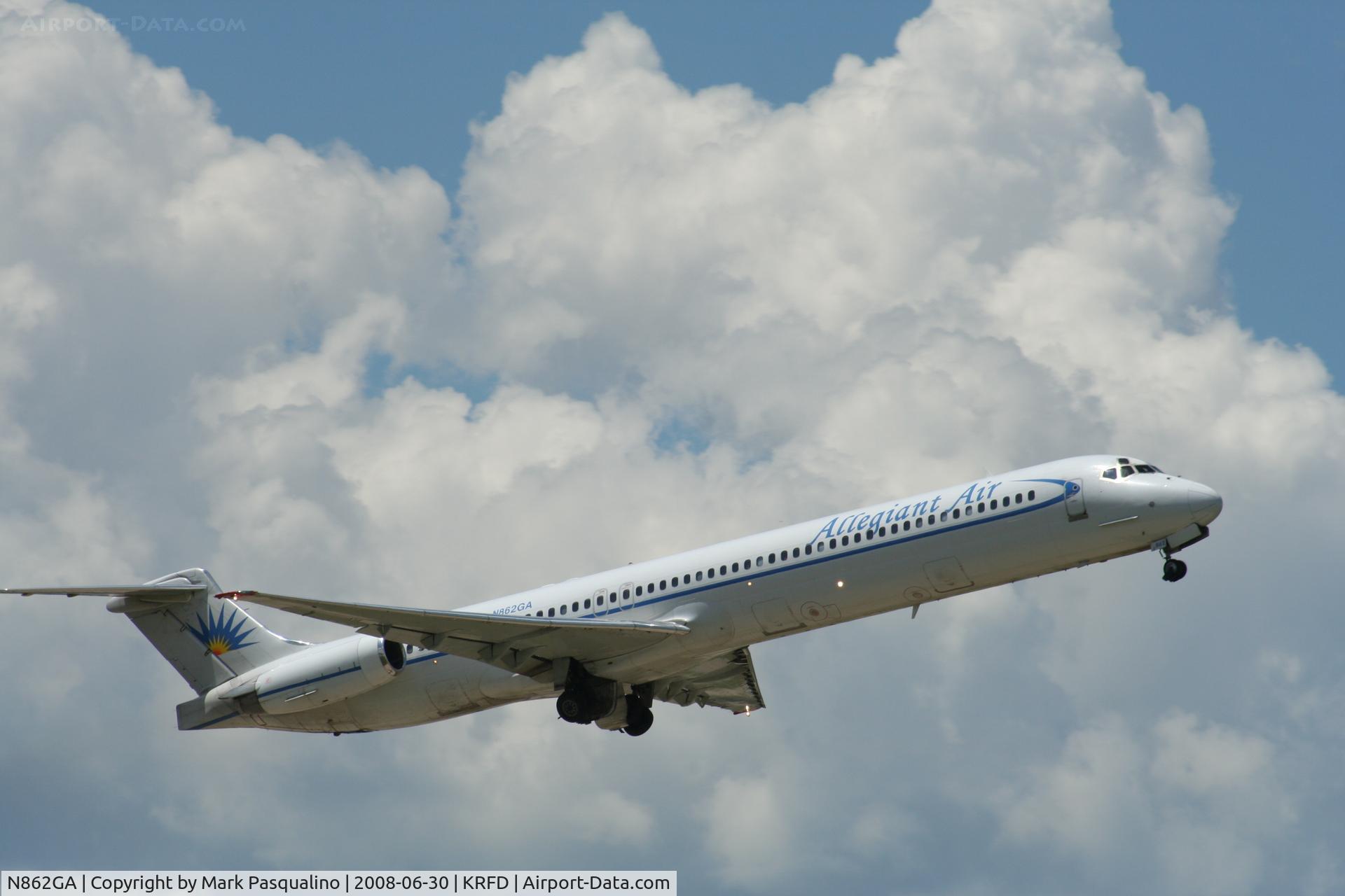 N862GA, 1987 McDonnell Douglas MD-83 (DC-9-83) C/N 49556, MD-83