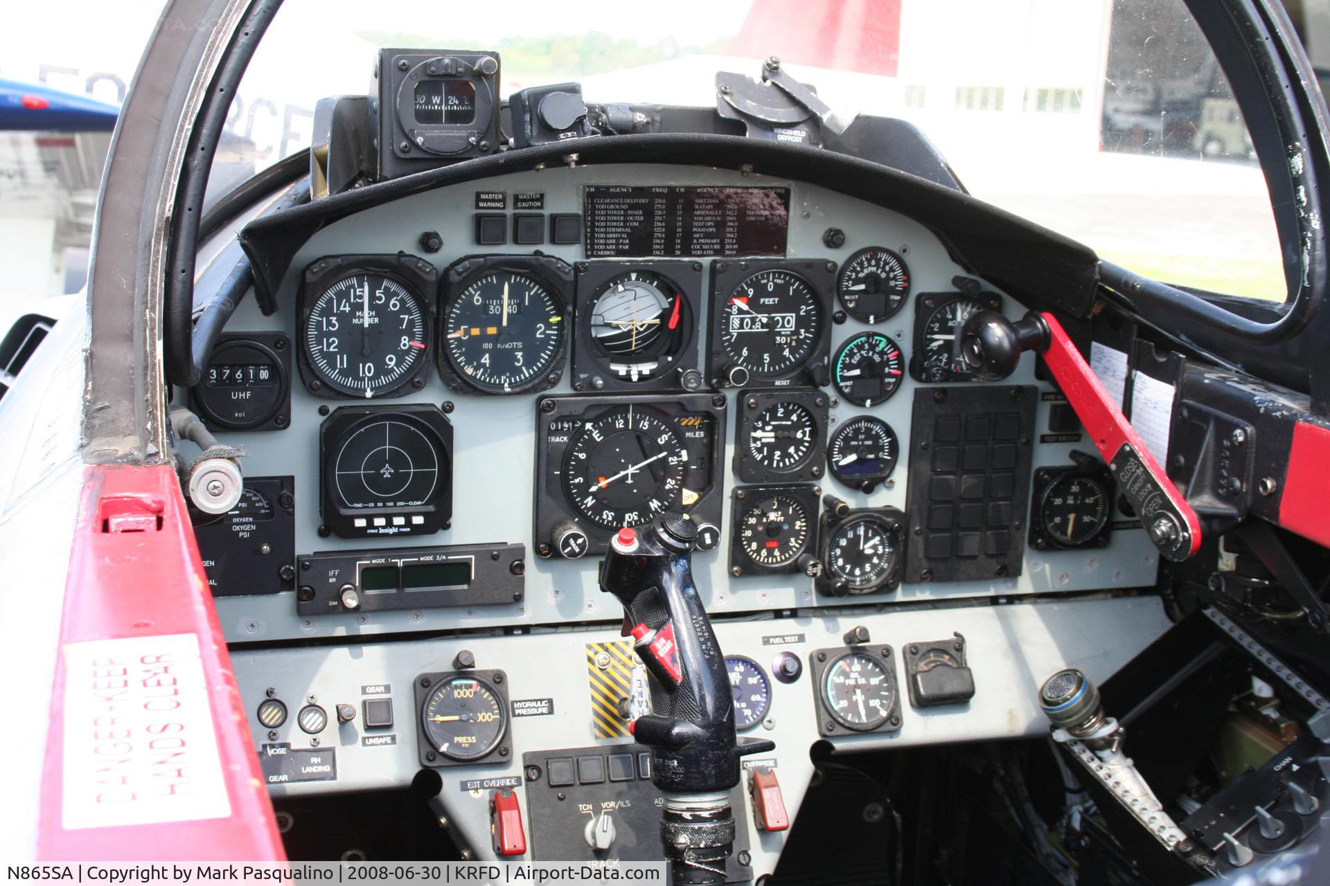 N865SA, 1957 Canadair CT-133 Silver Star 3 C/N T33-599 (133599), Canadair CT-33