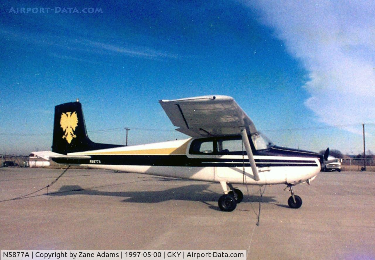 N5877A, 1956 Cessna 172 C/N 28477, At Arlington Municipal