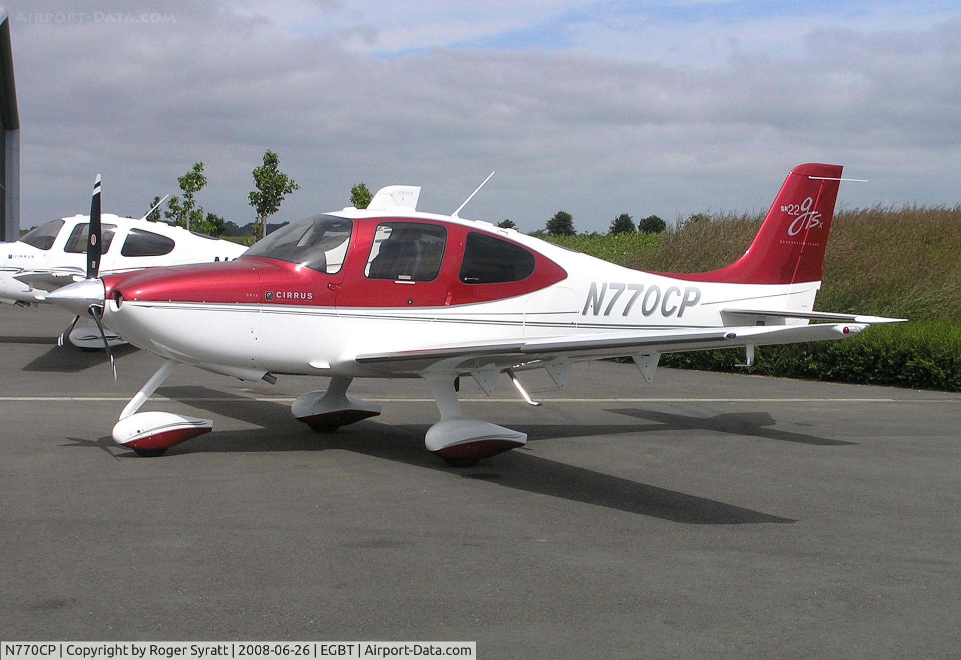 N770CP, 2008 Cirrus SR22 C/N 3045, Cirrus SR22-G3 GTSX Perspective
