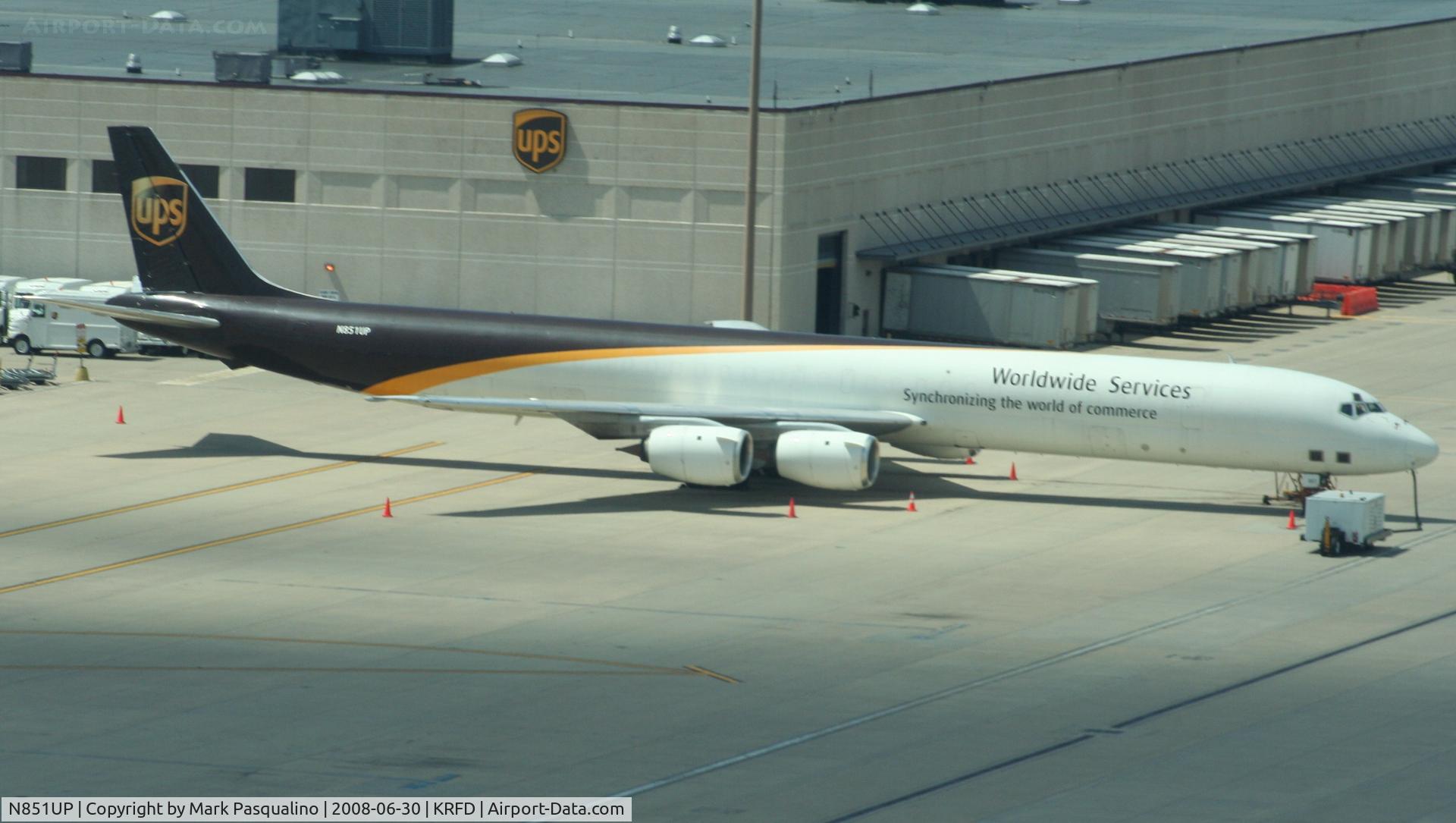 N851UP, 1969 Douglas DC-8-73F C/N 46051, DC-8-73F