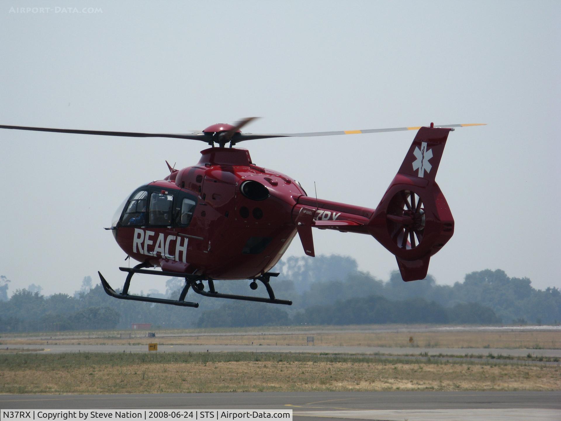 N37RX, 2007 Eurocopter EC-135P-2+ C/N 0646, REACH medevac Eurocopter Deutschland Gmbh EC 135 P2+ @ Santa Rosa, CA