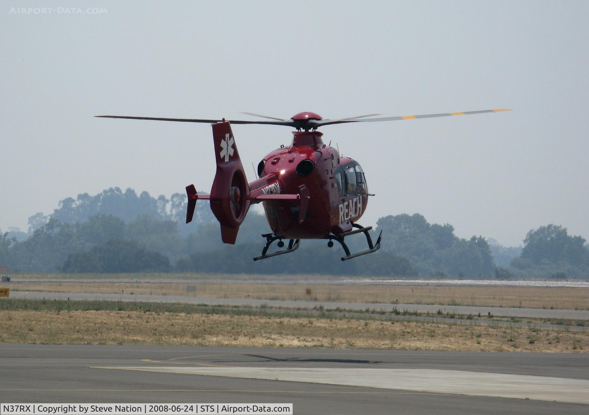 N37RX, 2007 Eurocopter EC-135P-2+ C/N 0646, REACH medevac Eurocopter Deutschland Gmbh EC 135 P2+ @ Santa Rosa, CA