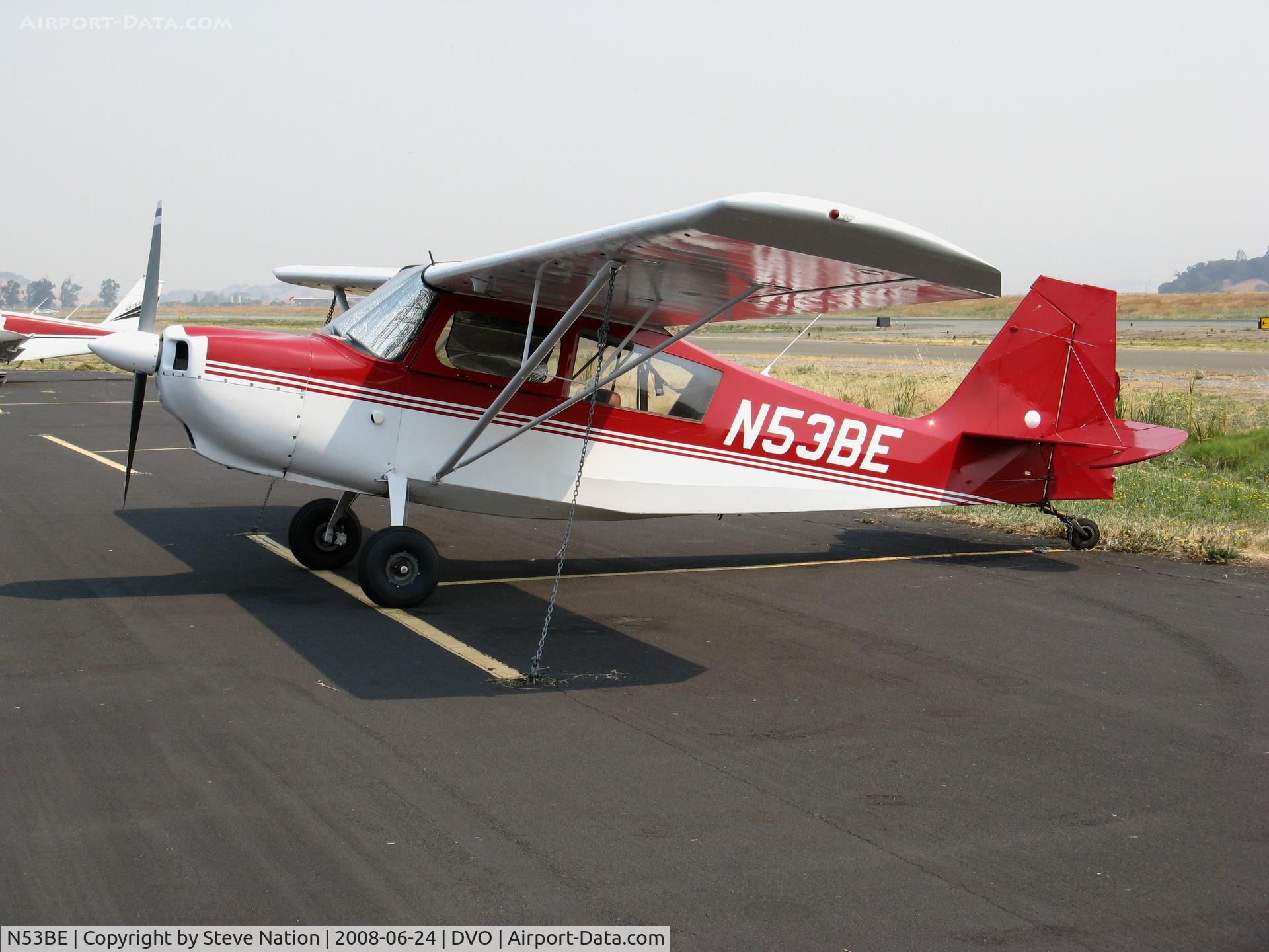 N53BE, 1975 Bellanca 7KCAB Citabria C/N 541-75, 1975 Bellanca 7KCAB @ Novato-Gnoss Field, CA