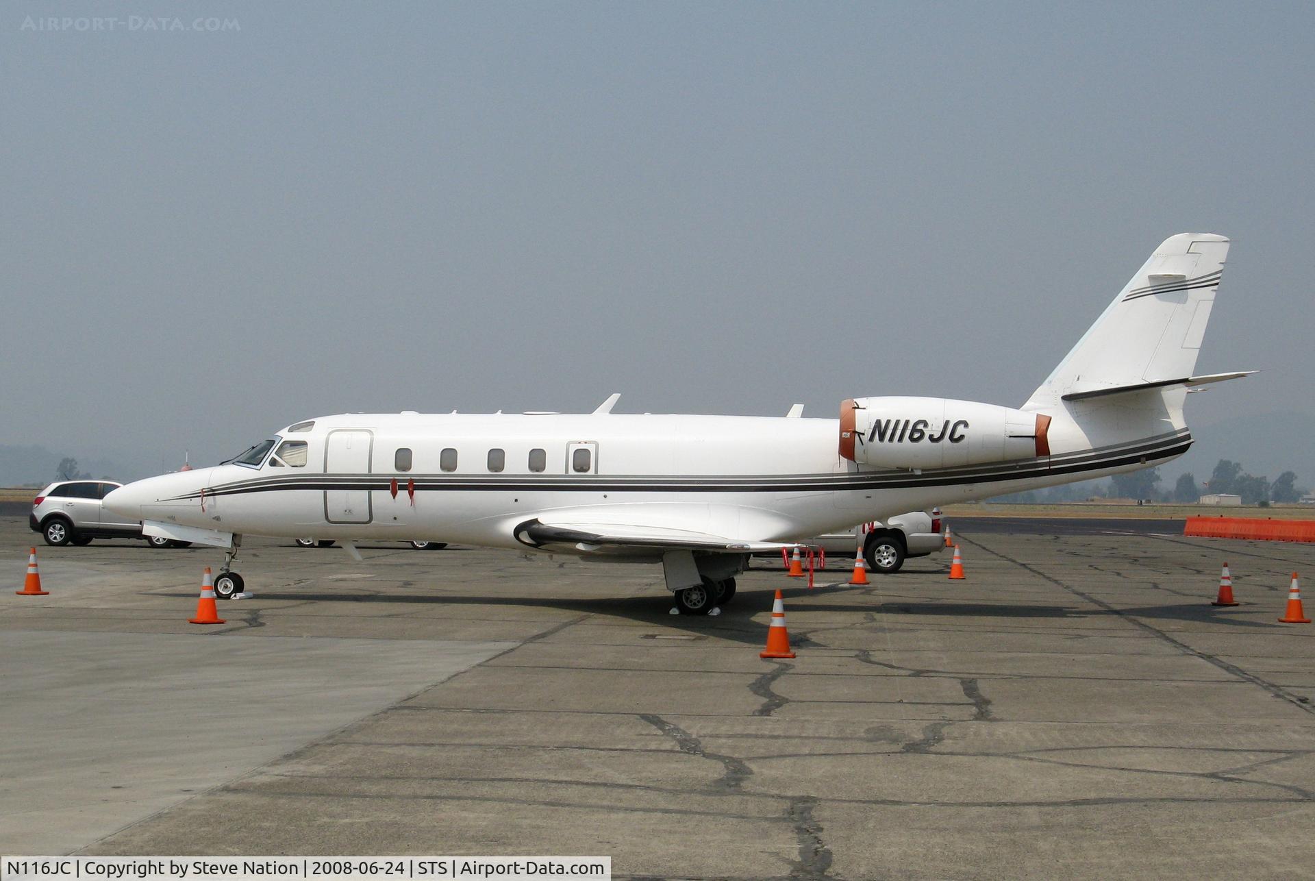 N116JC, Israel Aircraft Industries IAI-1125 Westwind Astra C/N 014, Israel Aircraft Industries 1125 WESTWIND ASTRA @ Santa Rosa, CA