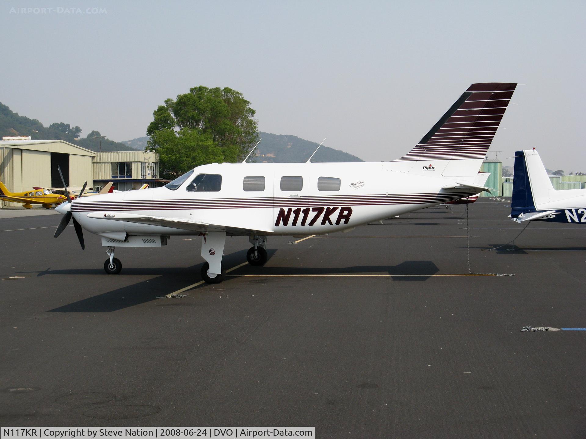 N117KR, 1997 Piper PA-46-350P Malibu Mirage C/N 4636088, 1997 Piper PA 46-350P @ Novato-Gnoss Field, CA