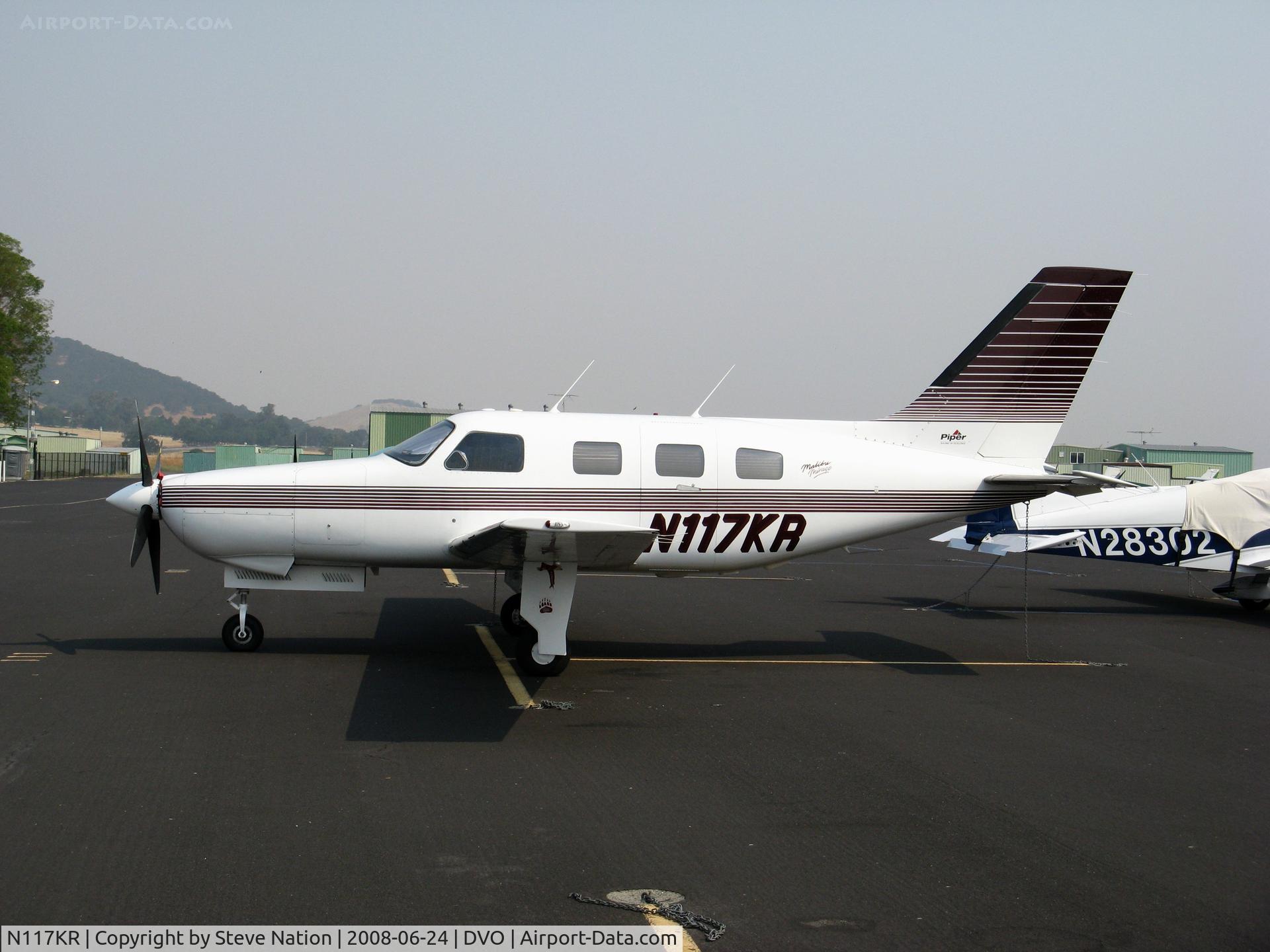 N117KR, 1997 Piper PA-46-350P Malibu Mirage C/N 4636088, 1997 Piper PA 46-350P @ Novato-Gnoss Field, CA