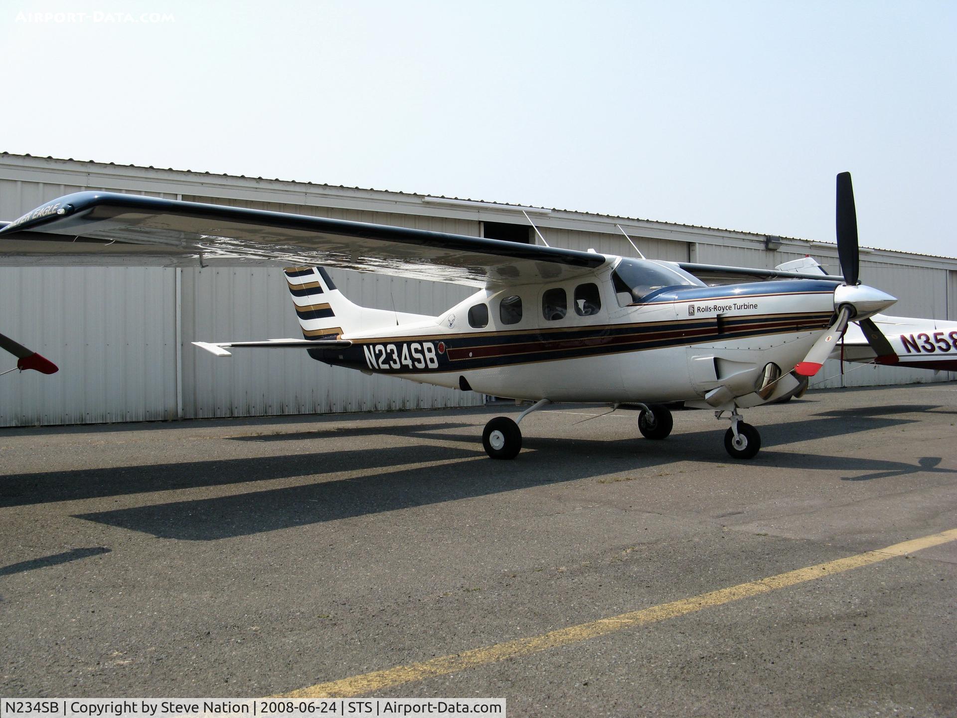 N234SB, 1981 Cessna P210N Pressurised Centurion C/N P21000673, 1981 Cessna P210N Rolls-Royce Turbo Silver Eagle mods @ Santa Rosa, CA