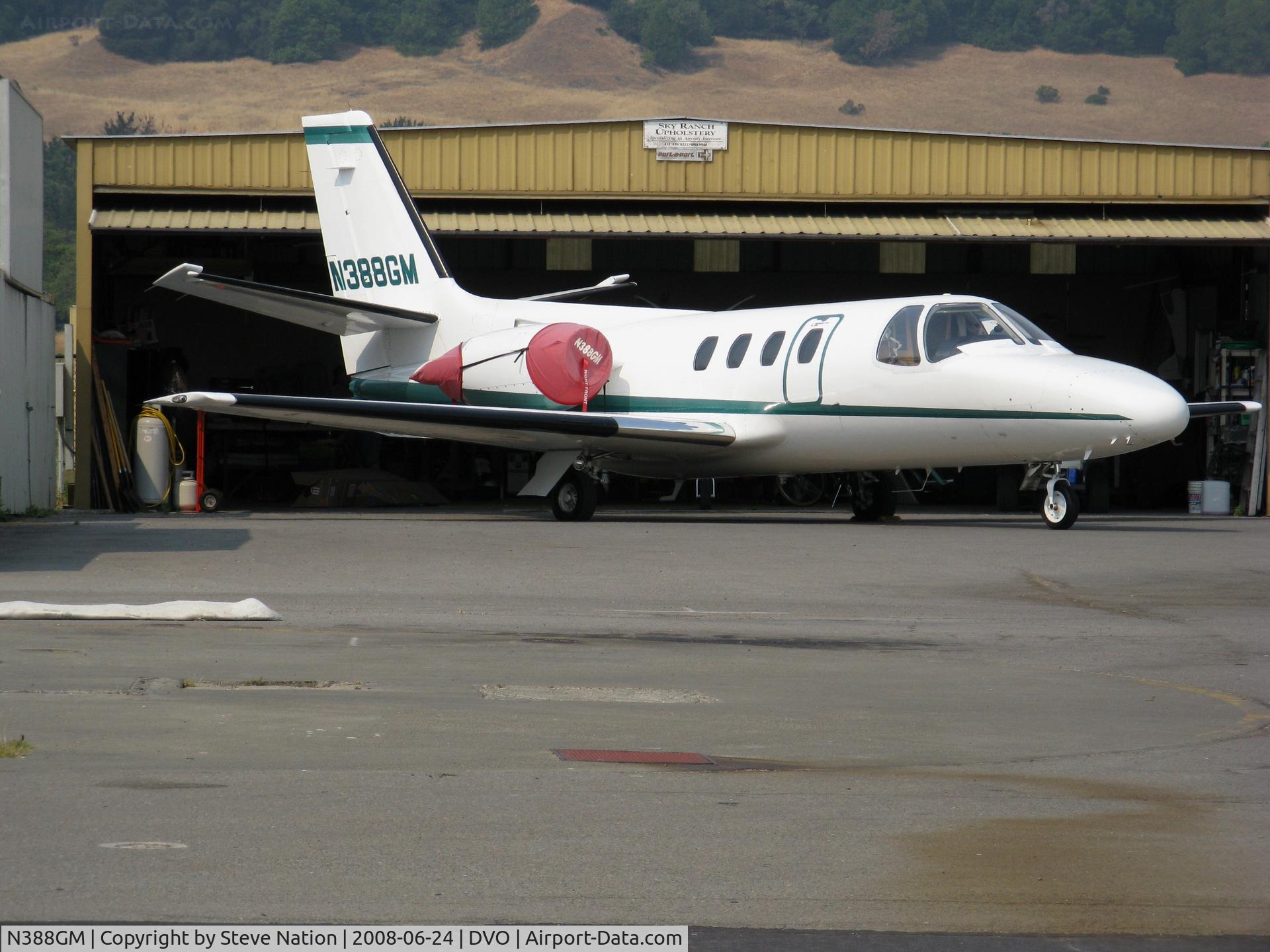 N388GM, 1976 Cessna 500 Citation C/N 500-0323, Classic 1976 Cessna 500 (32 years young!) @ Novato-Gnoss Field, CA