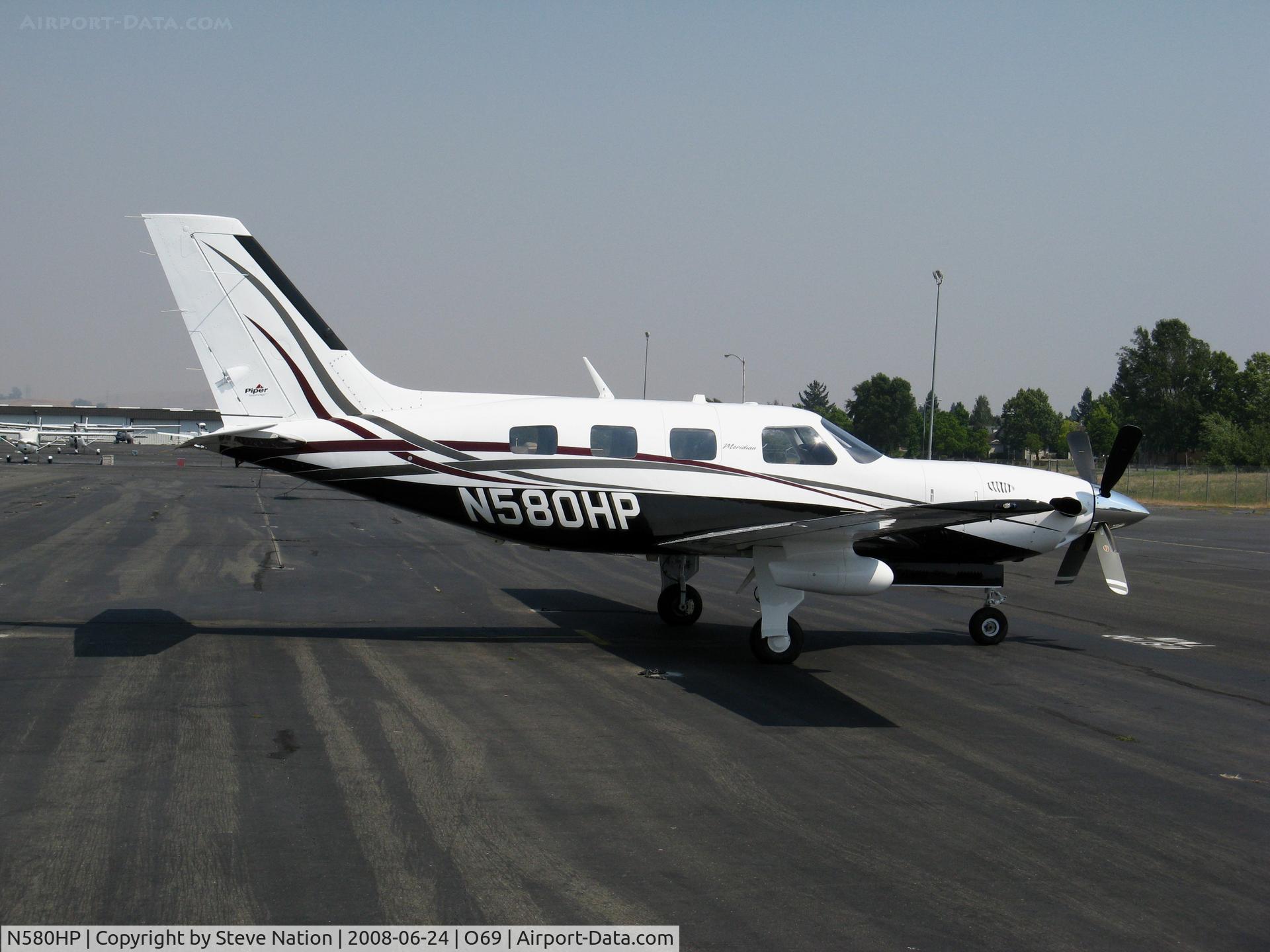 N580HP, 2007 Piper PA-46-500TP C/N 4697329, 2007 Piper Aircraft Inc PA46-500T @ Petaluma, CA