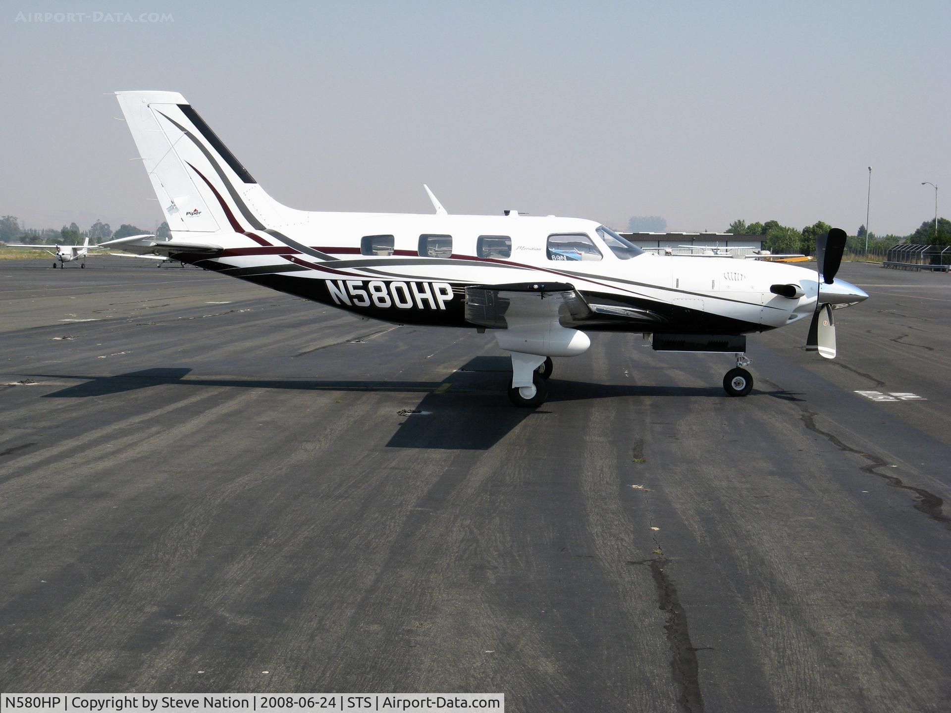 N580HP, 2007 Piper PA-46-500TP C/N 4697329, 2007 Piper Aircraft Inc PA46-500T @ Petaluma, CA