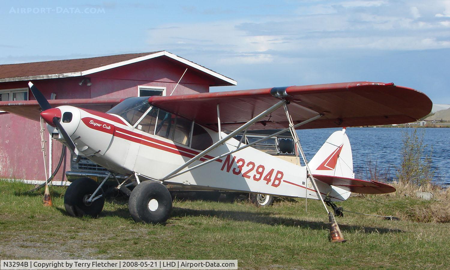 N3294B, 1954 Piper PA-18A-135 Super Cub C/N 18-3292, Piper Pa-18-135 at Lake Hood