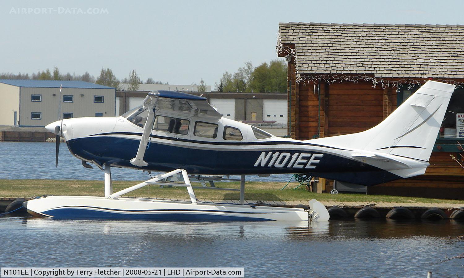 N101EE, 1982 Cessna TU206G Turbo Stationair C/N U20606602, Cesnna U206 at Lake Hood