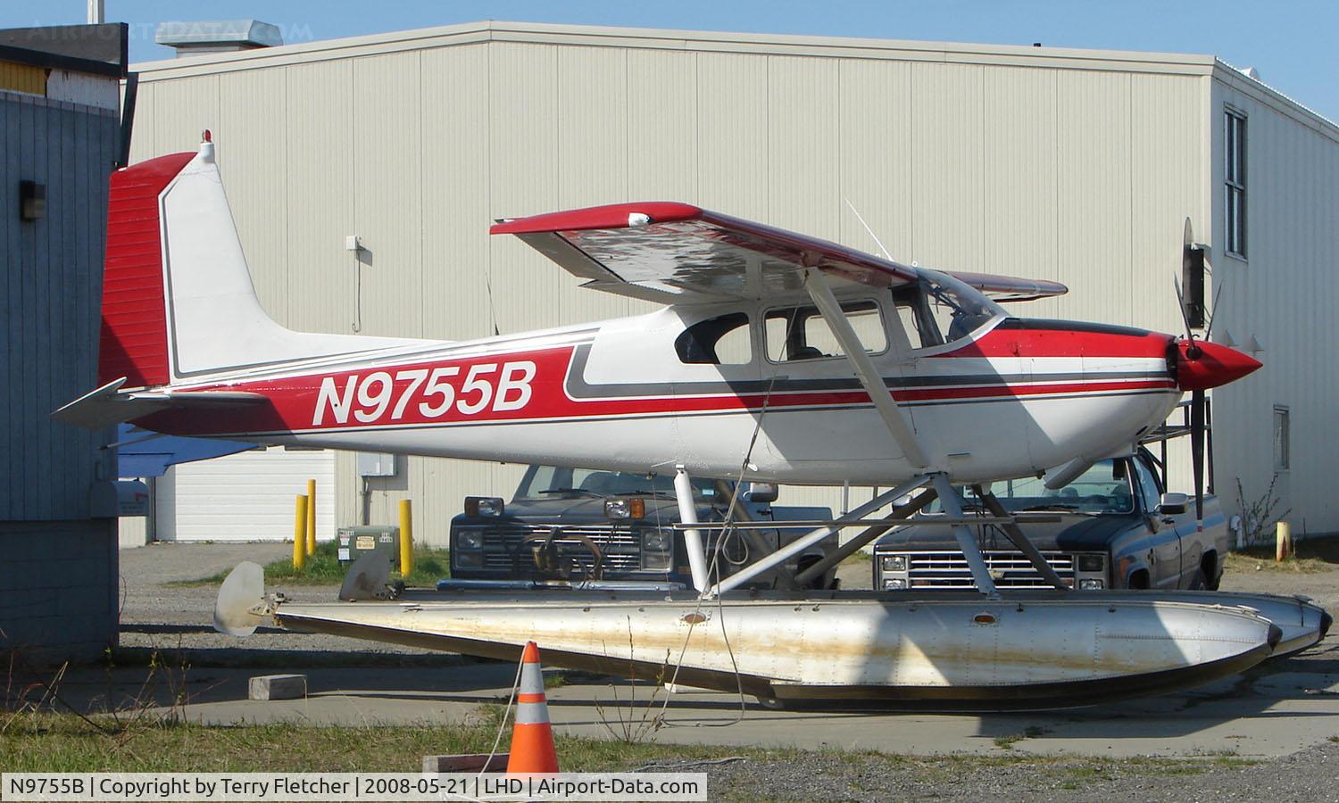 N9755B, 1957 Cessna 180A C/N 50053, Cessna 180A at Lake Hood