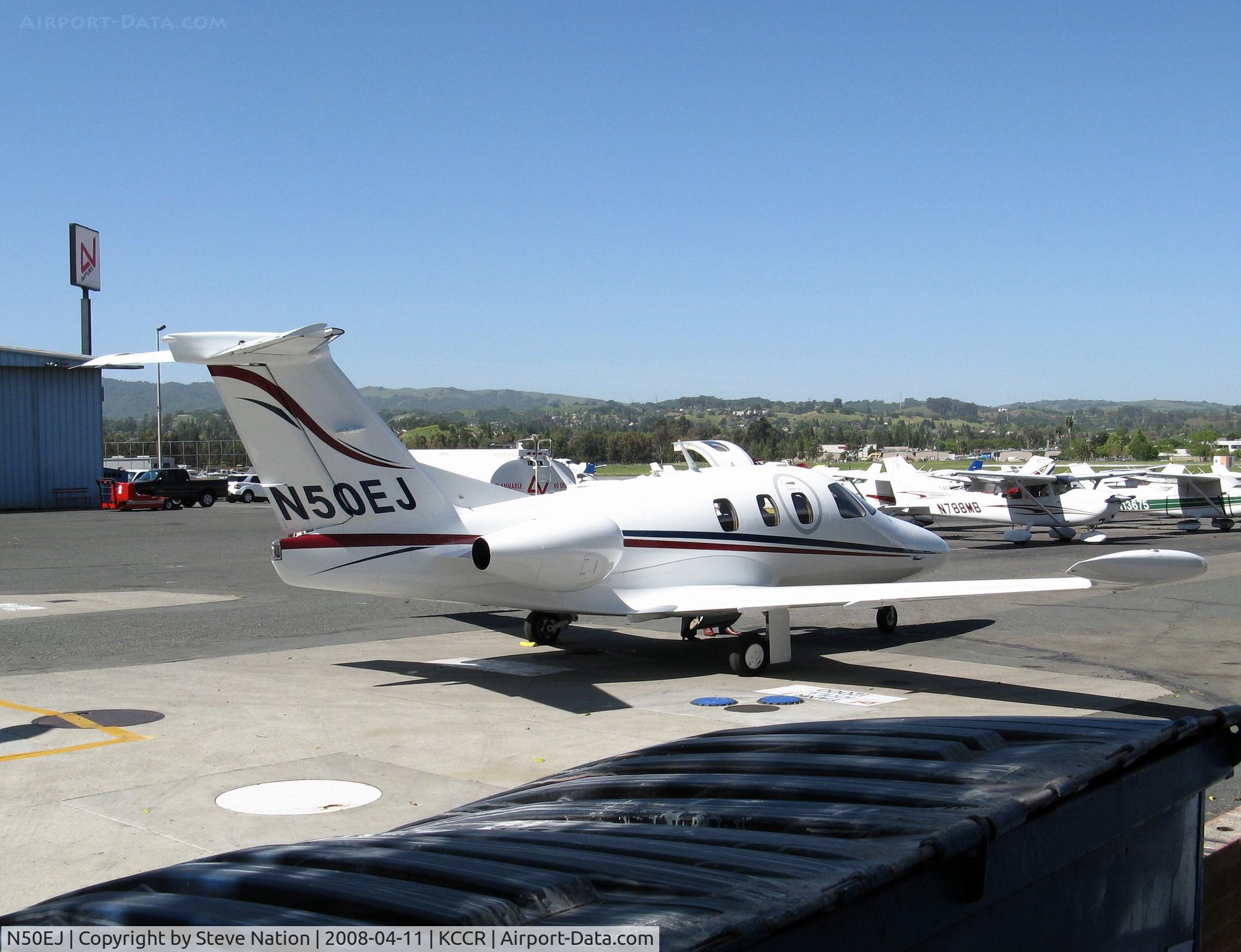 N50EJ, 2007 Eclipse Aviation Corp EA500 C/N 000087, 2007 Eclipse Aviation Corp EA50 @ Concord-Buchanan Field, CA