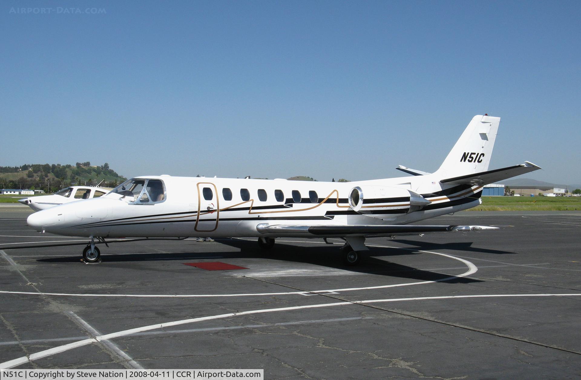 N51C, 1990 Cessna 560 Citation V C/N 560-0084, 1969 Learjet Inc 25 @ Concord-Buchanan Field, CA