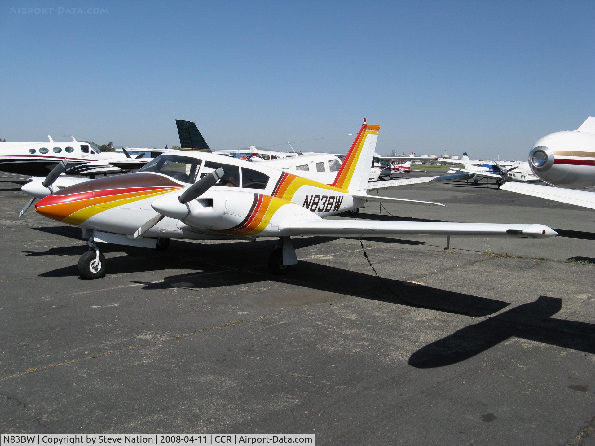 N83BW, 1965 Piper PA-30 Twin Comanche Twin Comanche C/N 30-888, 1965 Piper PA-30 Twin Comanche @ Concord-Buchanan Field, CA