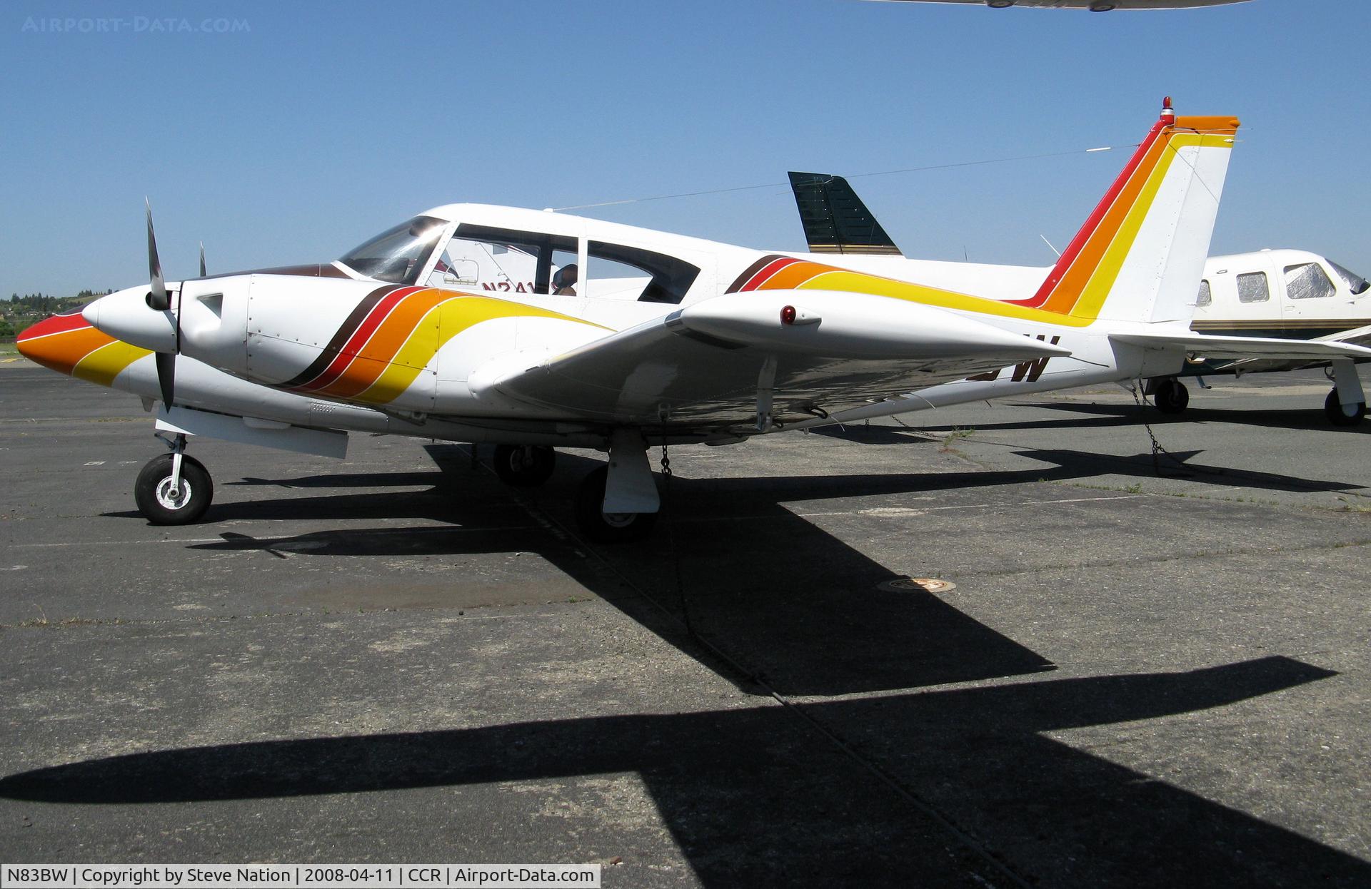 N83BW, 1965 Piper PA-30 Twin Comanche Twin Comanche C/N 30-888, 1965 Piper PA-30 Twin Comanche @ Concord-Buchanan Field, CA