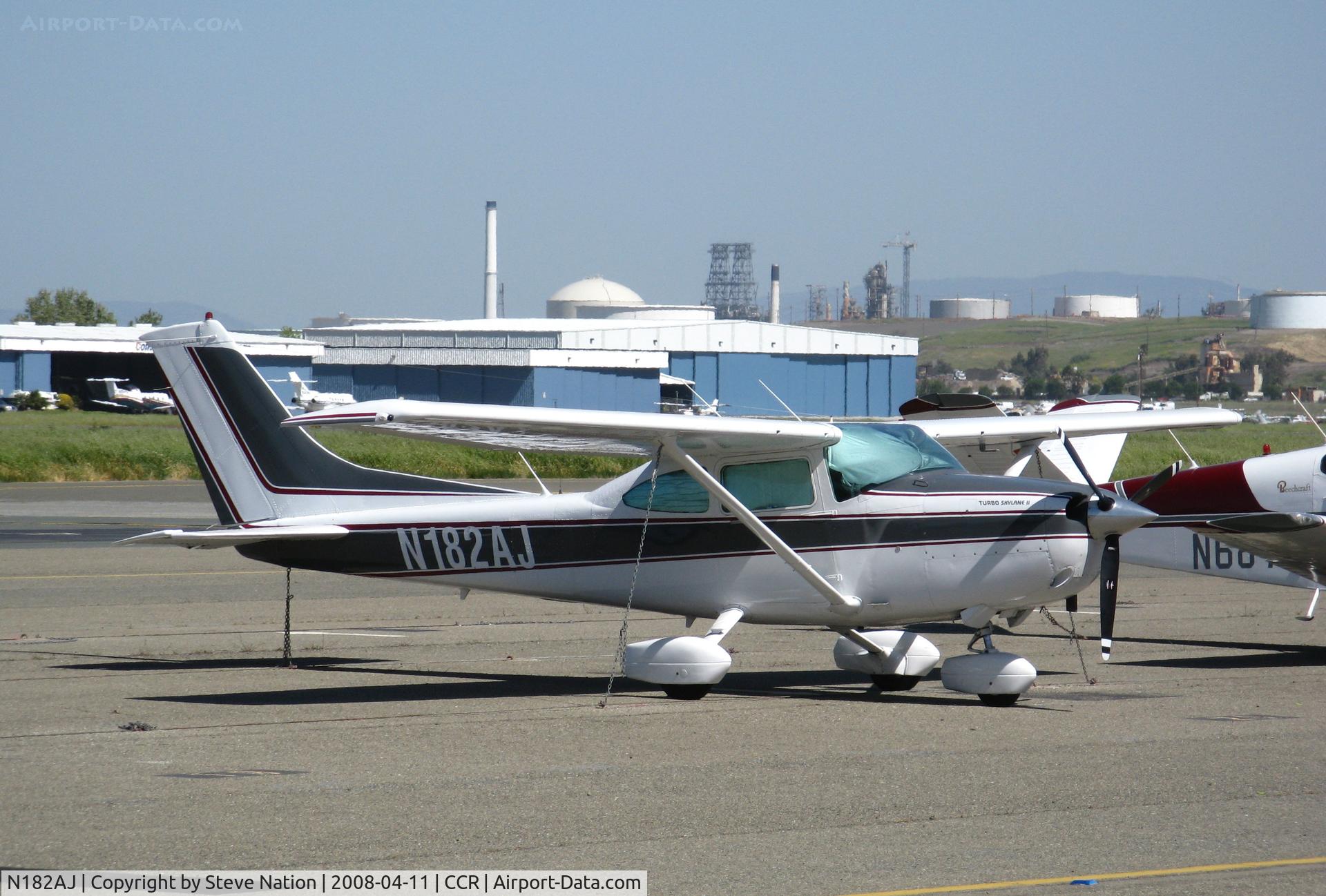 N182AJ, 1980 Cessna T182 Skylane C/N 18267758, 1980 Cessna T182 @ Concord-Buchanan Field, CA