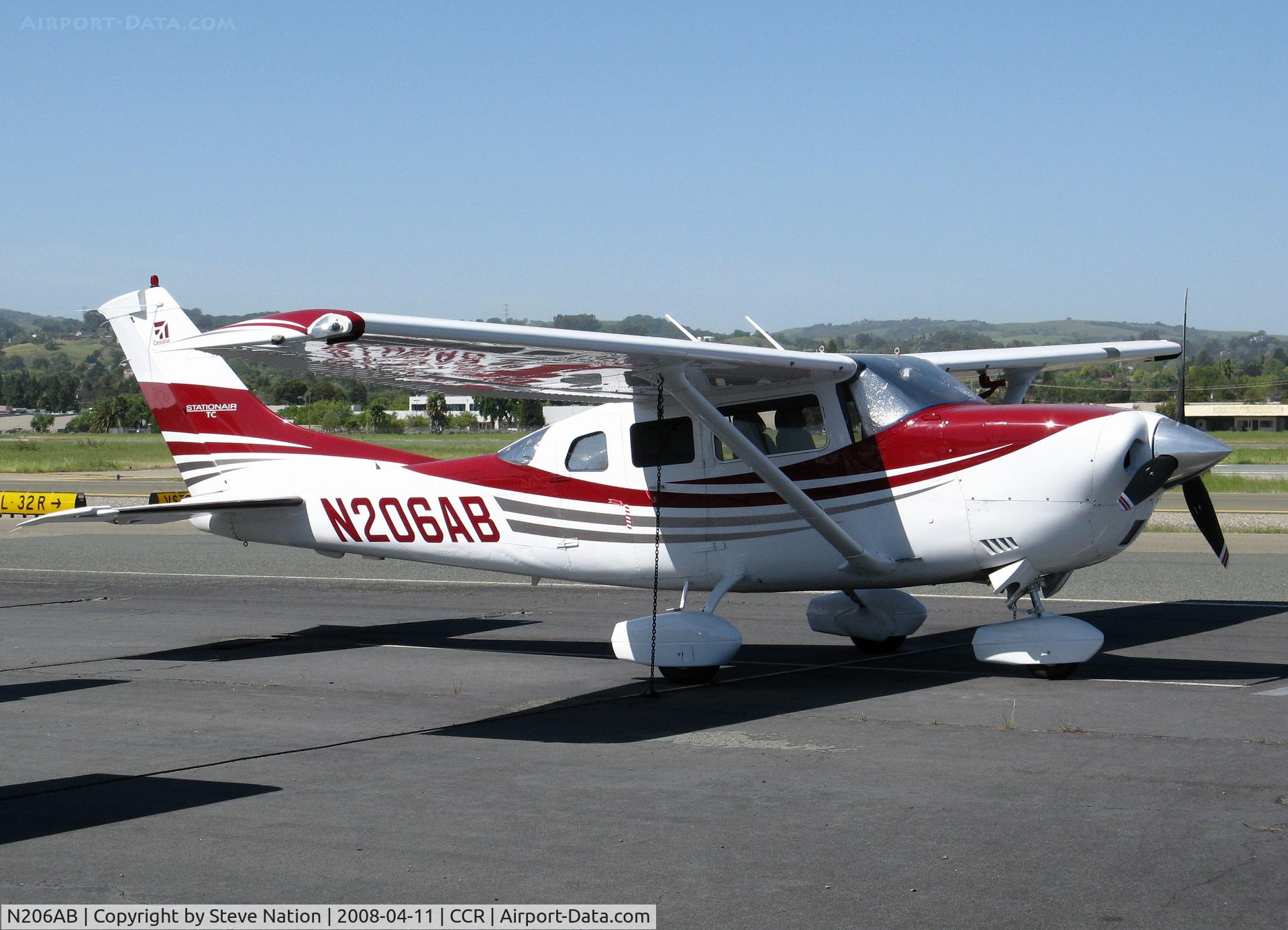 N206AB, 2005 Cessna T206H Turbo Stationair C/N T20608572, 2005 Cessna T206H @ Concord-Buchanan Field, CA