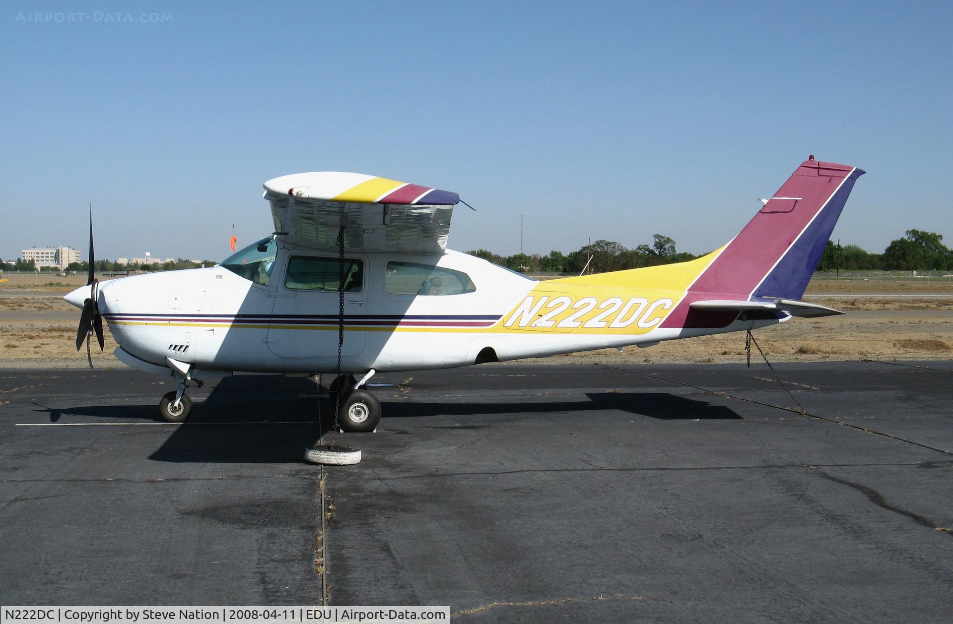 N222DC, 1975 Cessna T210L Turbo Centurion C/N 21060875, 1975 Cessna T210L @ Davis-University Airport, CA, CA