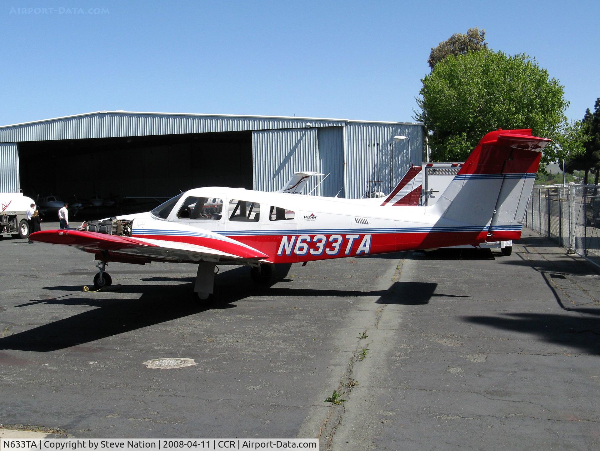 N633TA, 2001 Piper PA-44-180 Seminole C/N 4496052, 2001 Piper PA-44-180 minus cowling @ Concord-Buchanan Field, CA