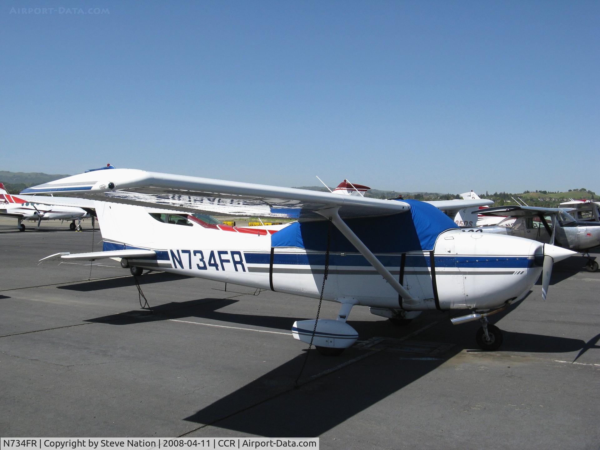 N734FR, 1977 Cessna 172N C/N 17268824, 1977 Cessna 172N @ Concord-Buchanan Field, CA