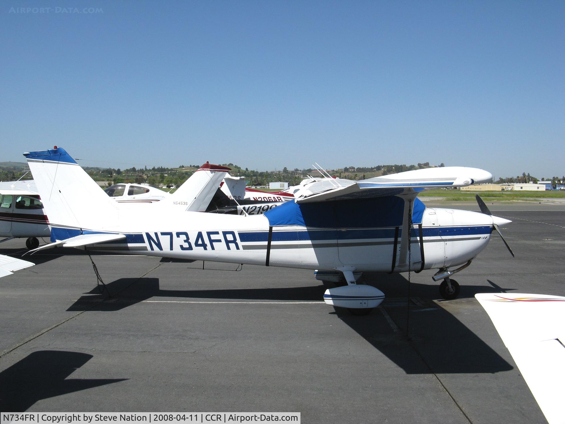N734FR, 1977 Cessna 172N C/N 17268824, 1977 Cessna 172N @ Concord-Buchanan Field, CA