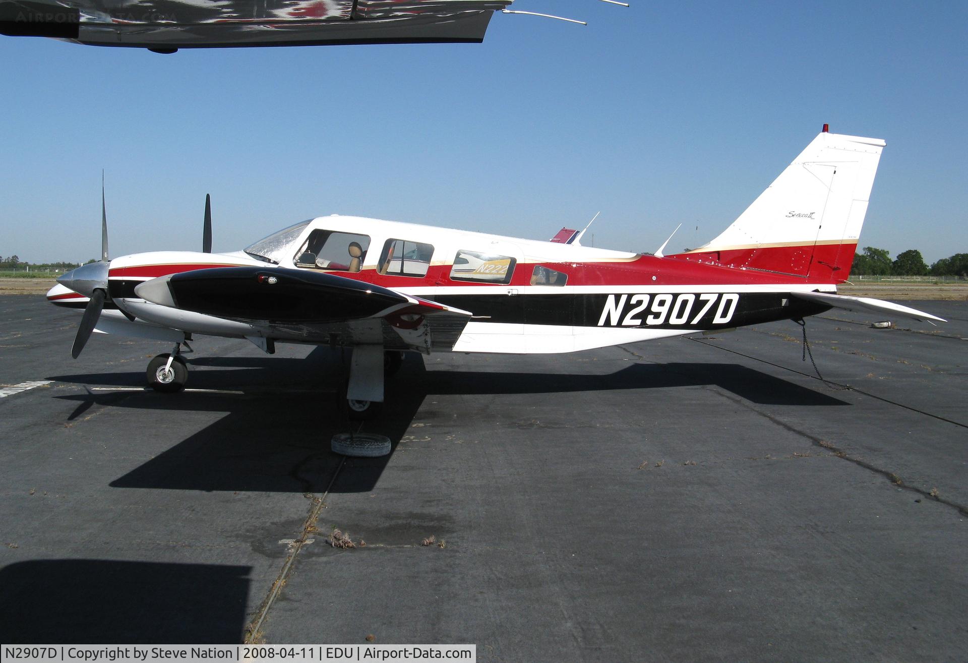 N2907D, Piper PA-34-200T C/N 34-7970348, Piper PA-34-200T @ Davis-University Airport, CA